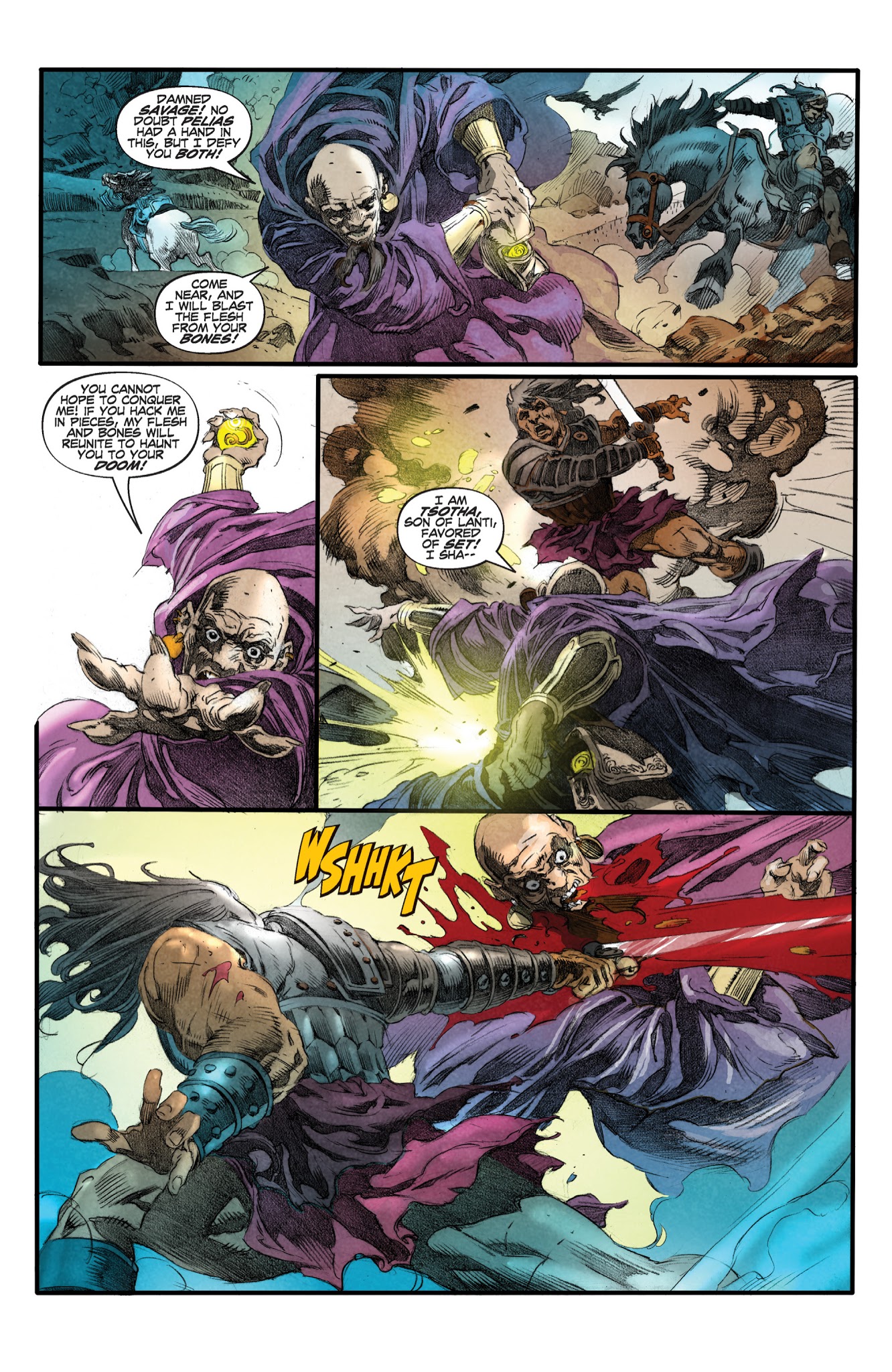 Read online King Conan: The Scarlet Citadel comic -  Issue # TPB - 99