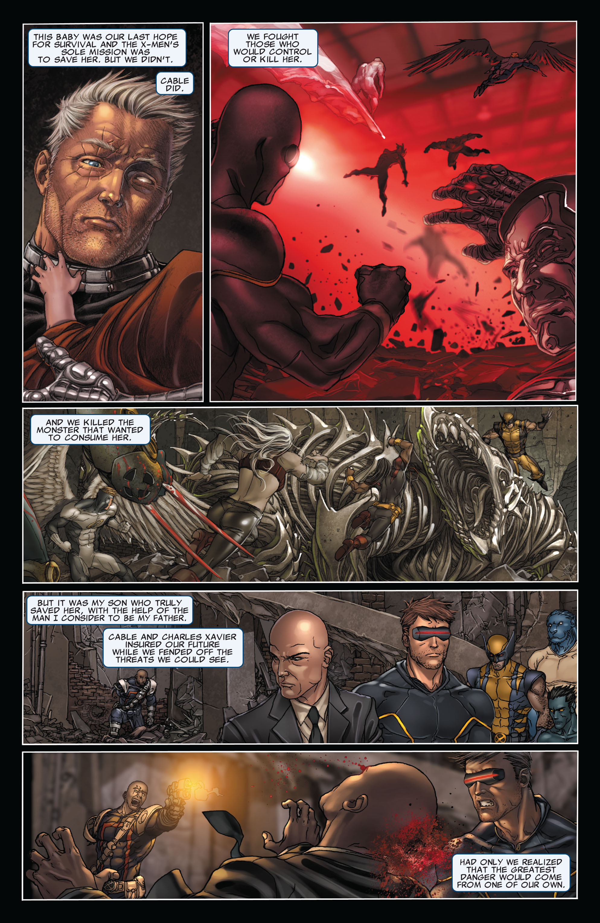 Read online X-Force/Cable: Messiah War comic -  Issue # _TPB (Part 1) - 10