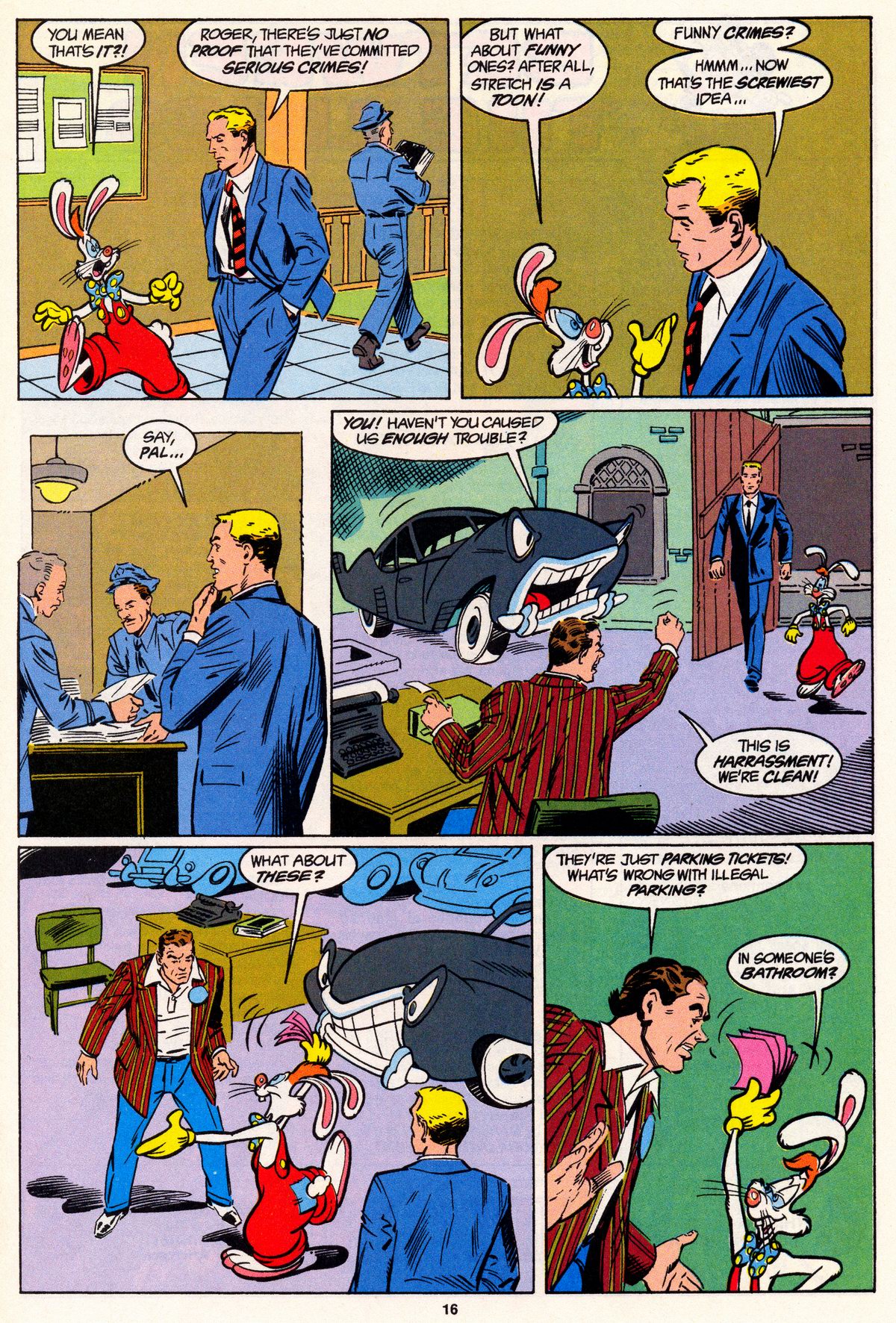 Read online Roger Rabbit comic -  Issue #6 - 21