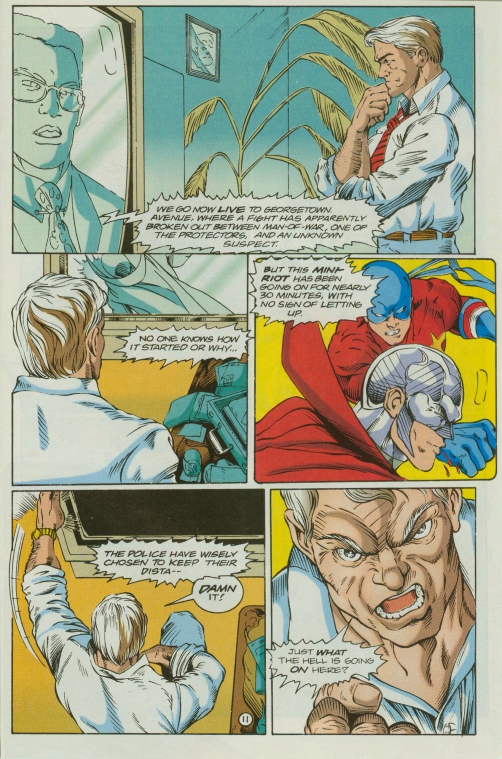 Read online Man of War comic -  Issue #6 - 15
