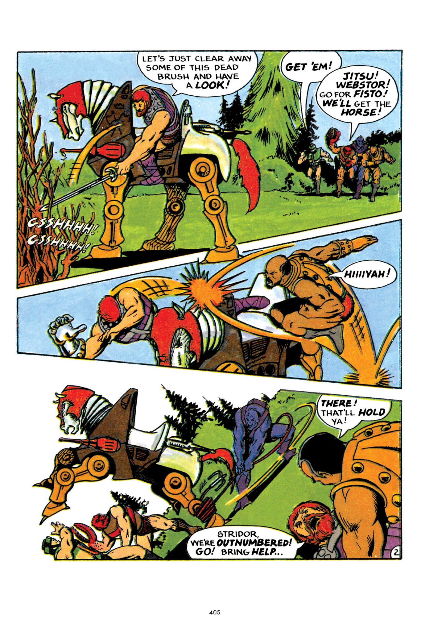 Read online He-Man and the Masters of the Universe Minicomic Collection comic -  Issue # TPB 1 - 396