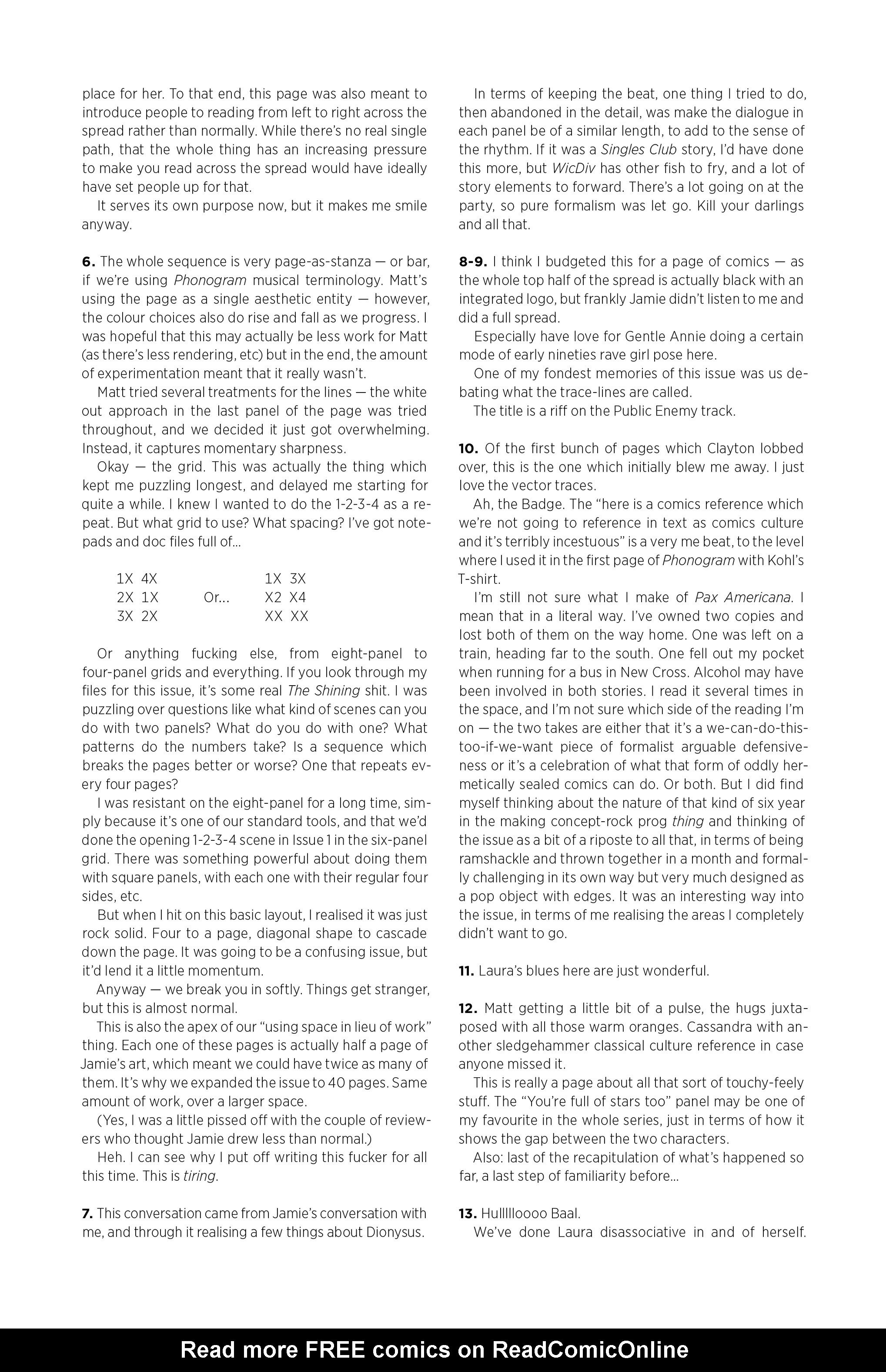 Read online The Wicked   The Divine: Book One comic -  Issue # Full (Part 2) - 182