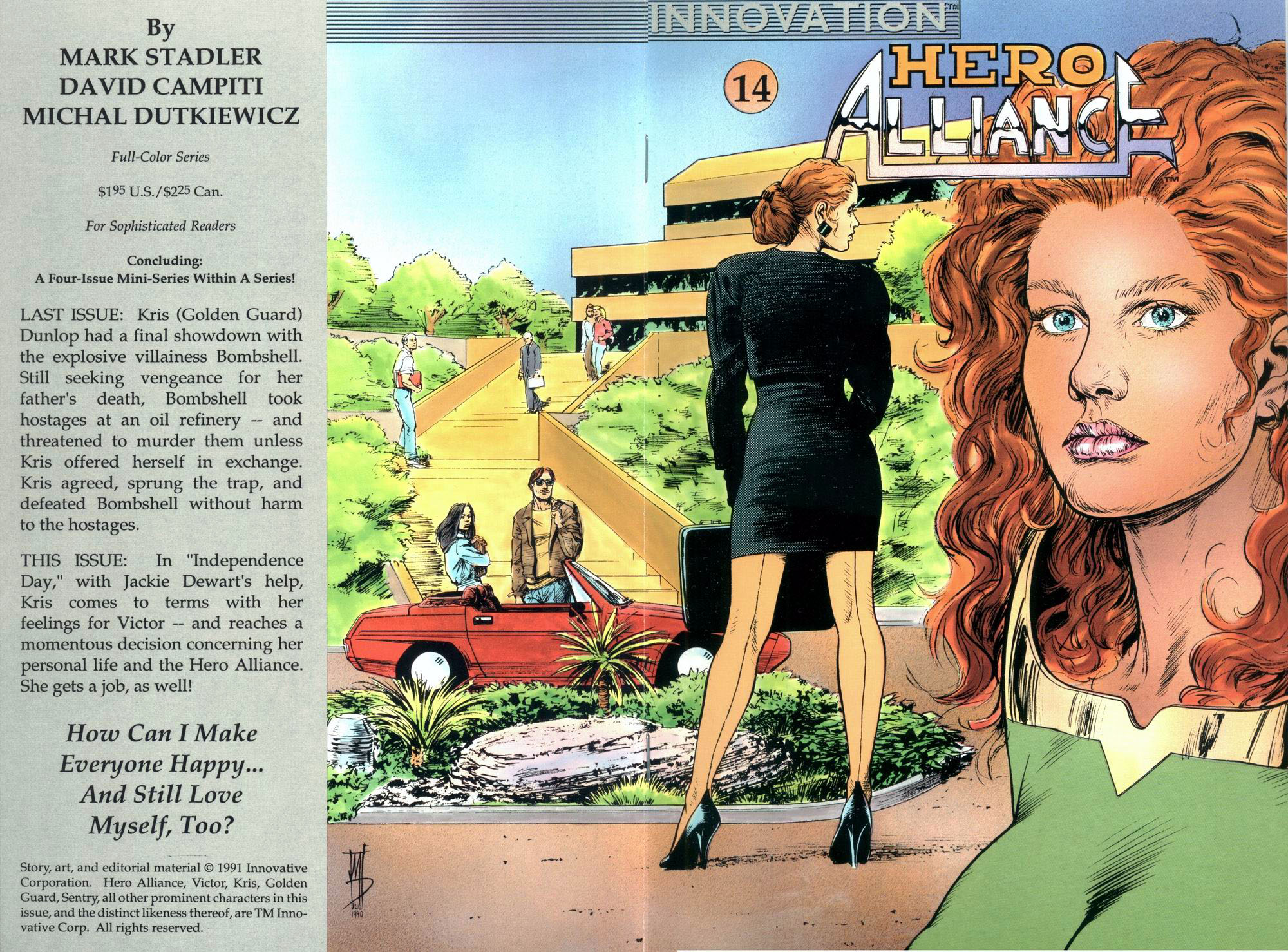Read online Hero Alliance (1989) comic -  Issue #14 - 1