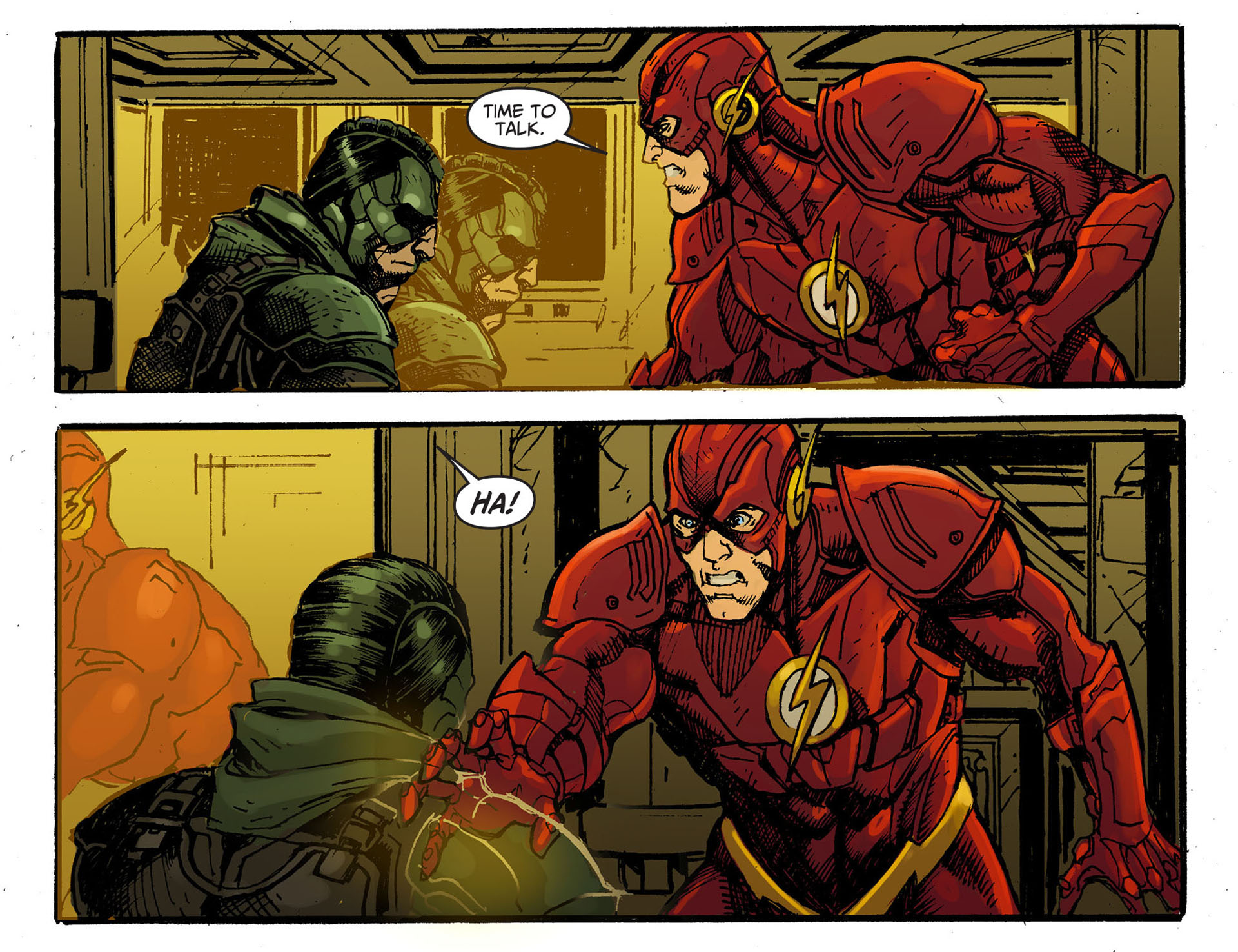 Read online Injustice: Gods Among Us [I] comic -  Issue #8 - 12