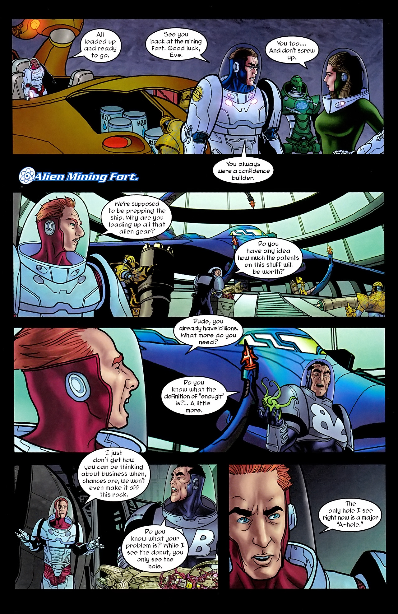 Read online Zero-G comic -  Issue #4 - 11