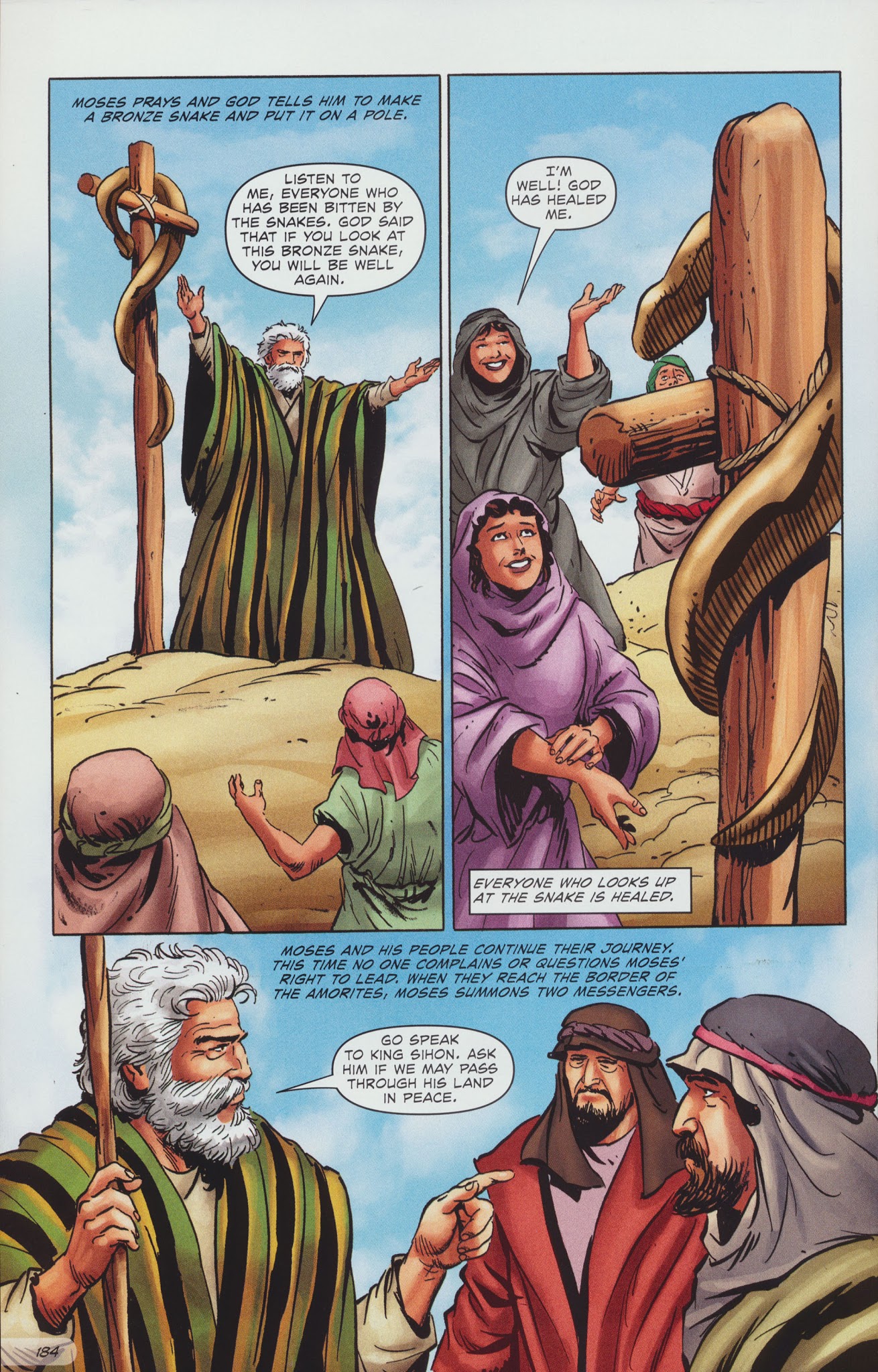 Read online The Action Bible comic -  Issue # TPB 1 - 188