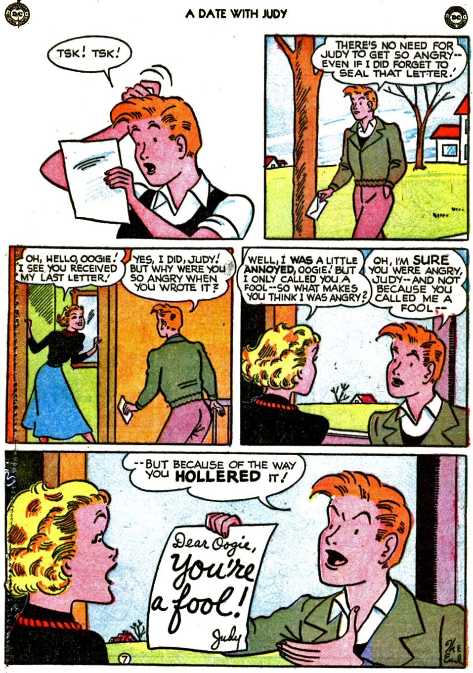 Read online A Date with Judy comic -  Issue #16 - 49