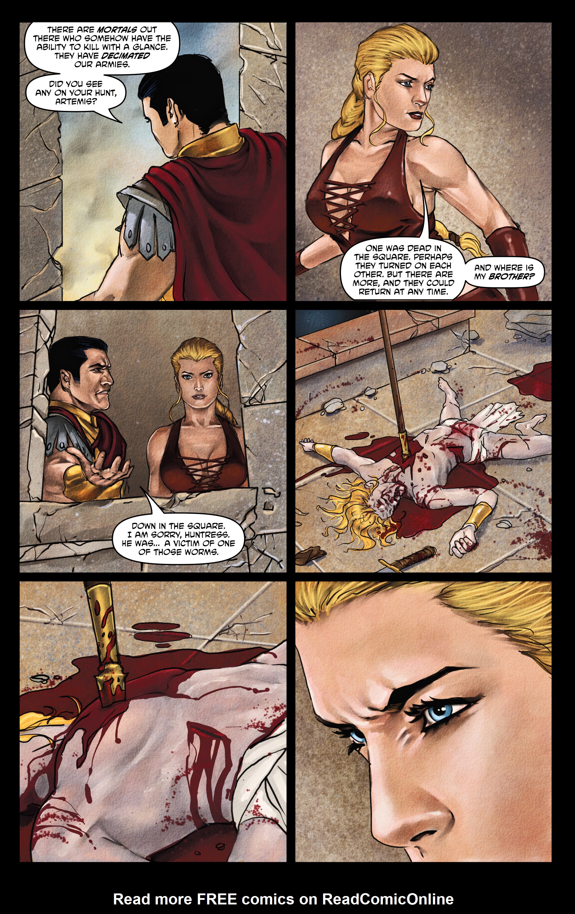 Read online God Is Dead comic -  Issue #25 - 34