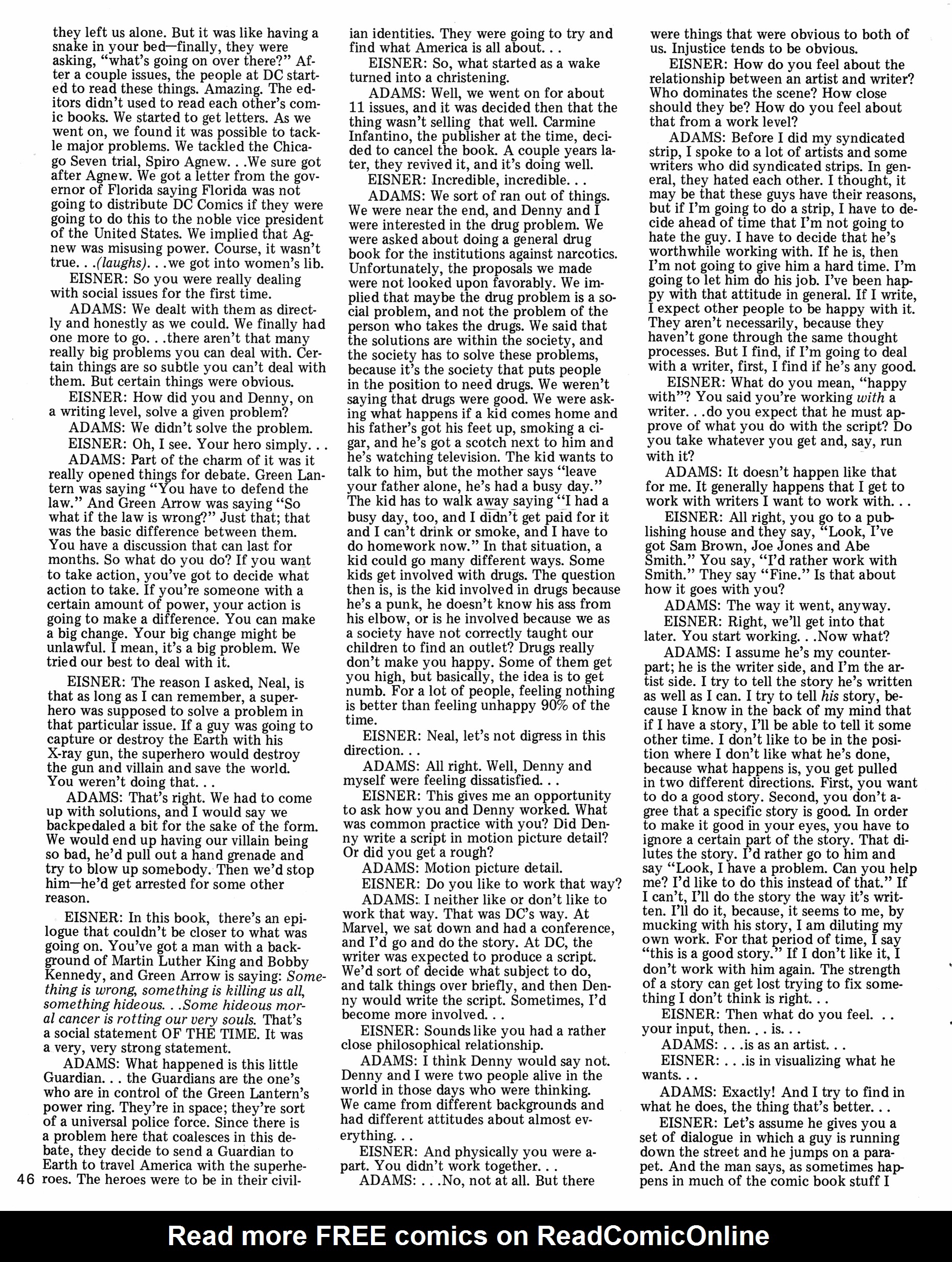 Read online Will Eisner's Quarterly comic -  Issue #1 - 48