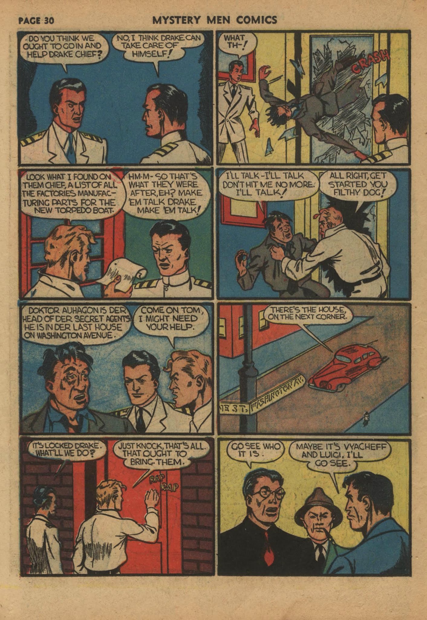 Read online Mystery Men Comics comic -  Issue #24 - 32