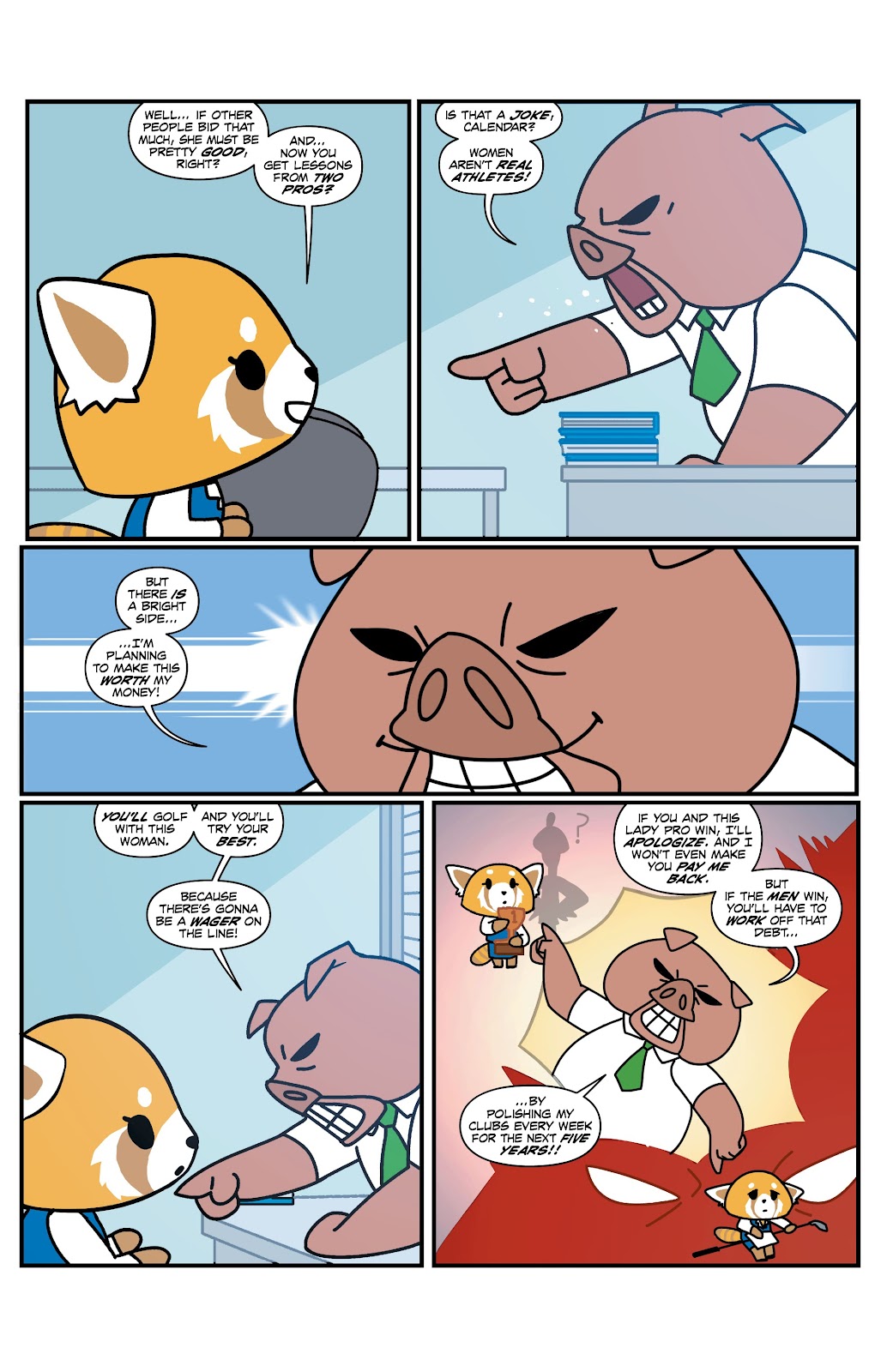 Aggretsuko Meet Her Friends issue 3 - Page 7