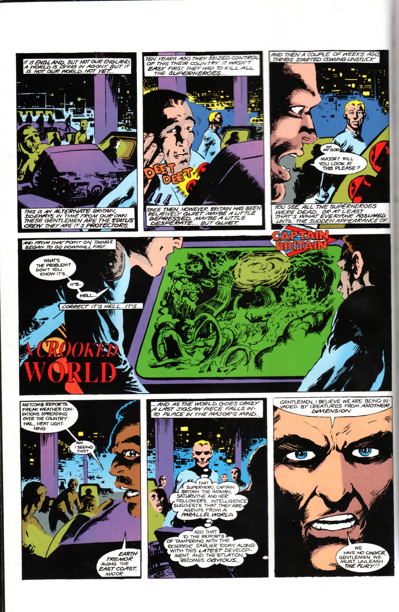 Read online Captain Britain (2002) comic -  Issue # TPB - 3