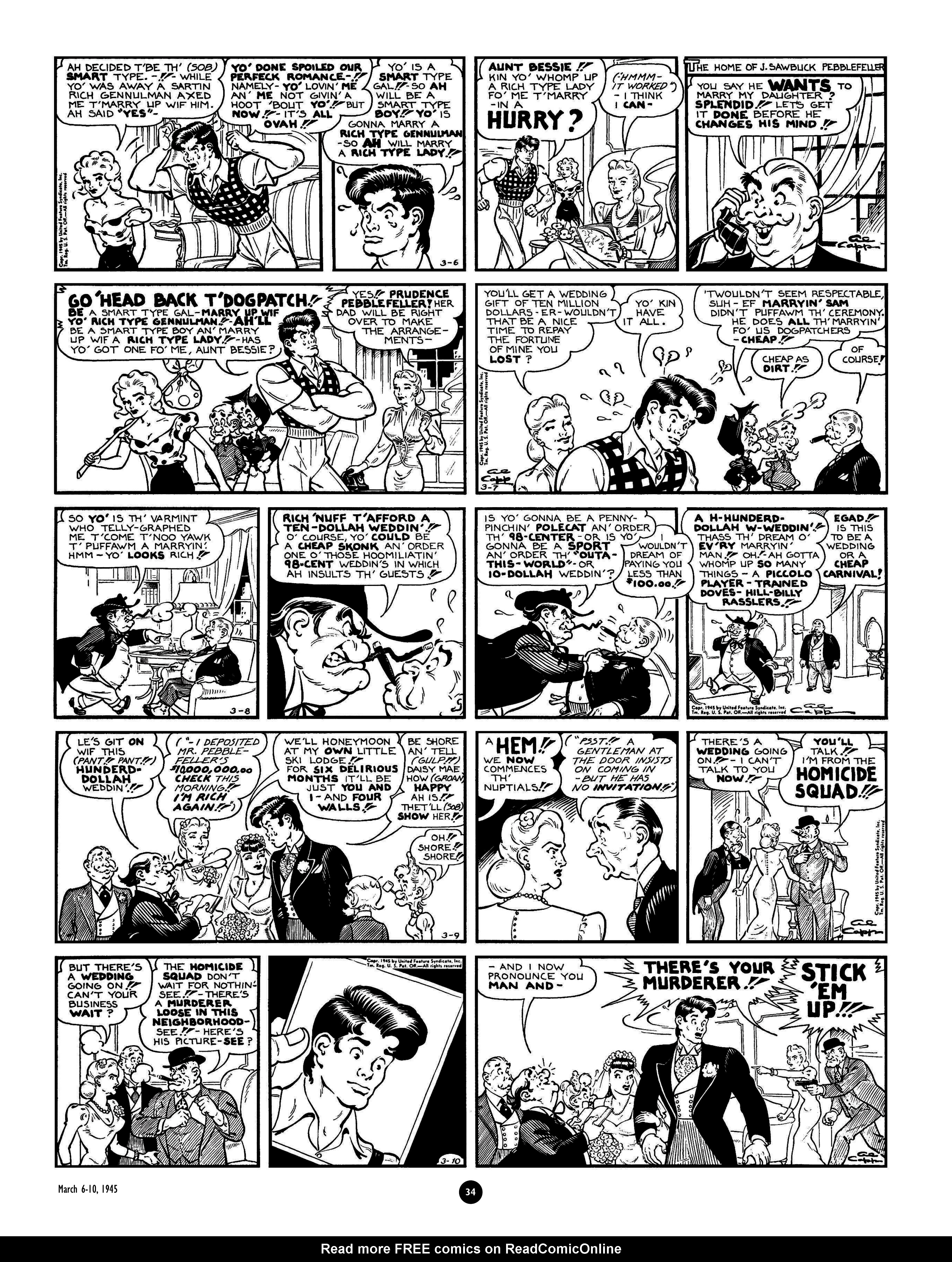 Read online Al Capp's Li'l Abner Complete Daily & Color Sunday Comics comic -  Issue # TPB 6 (Part 1) - 34