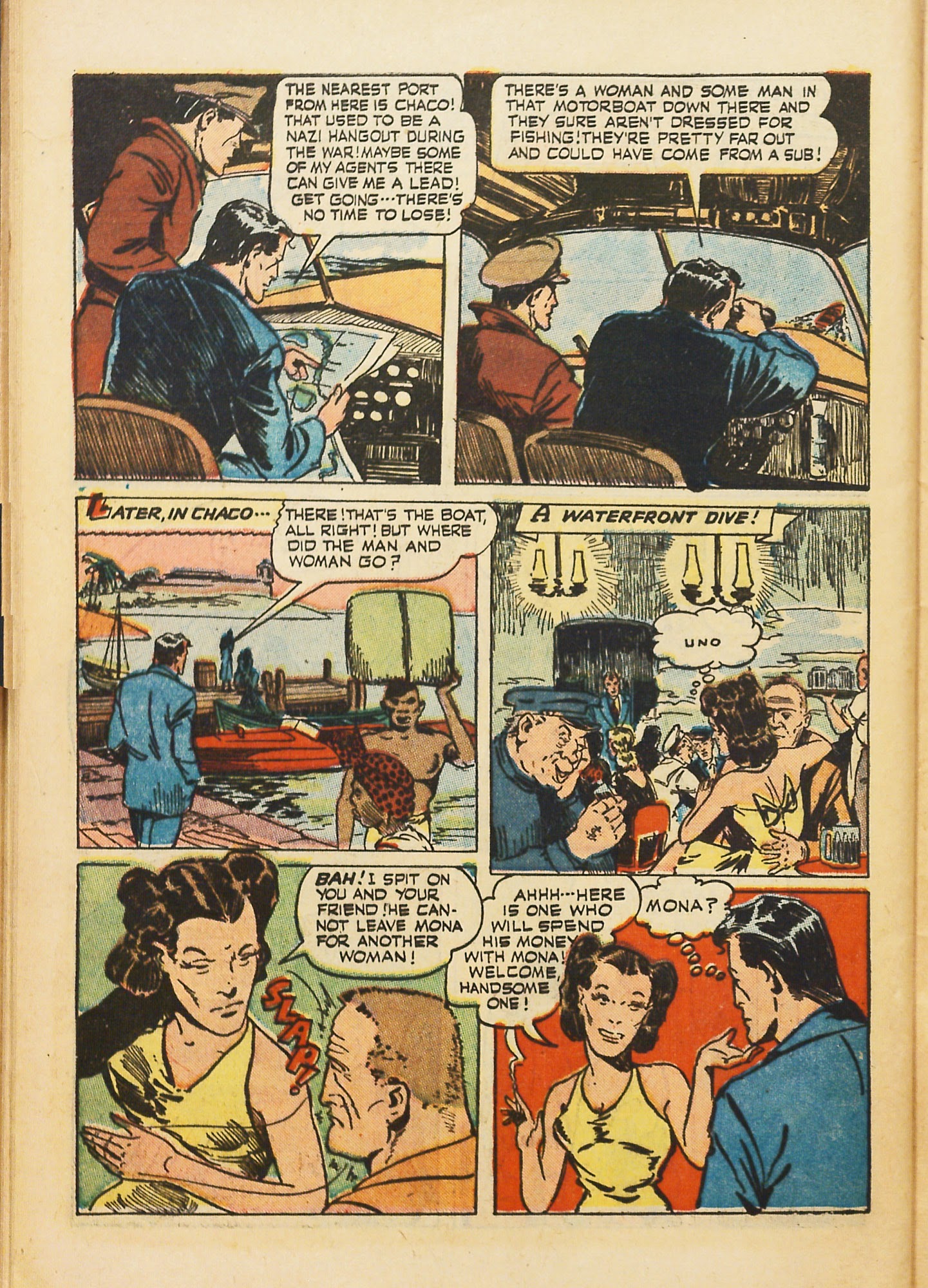 Read online Super-Mystery Comics comic -  Issue #38 - 40