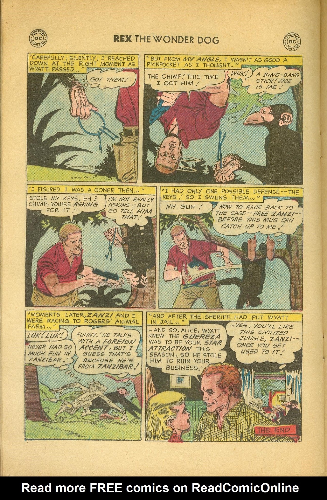 Read online The Adventures of Rex the Wonder Dog comic -  Issue #33 - 20