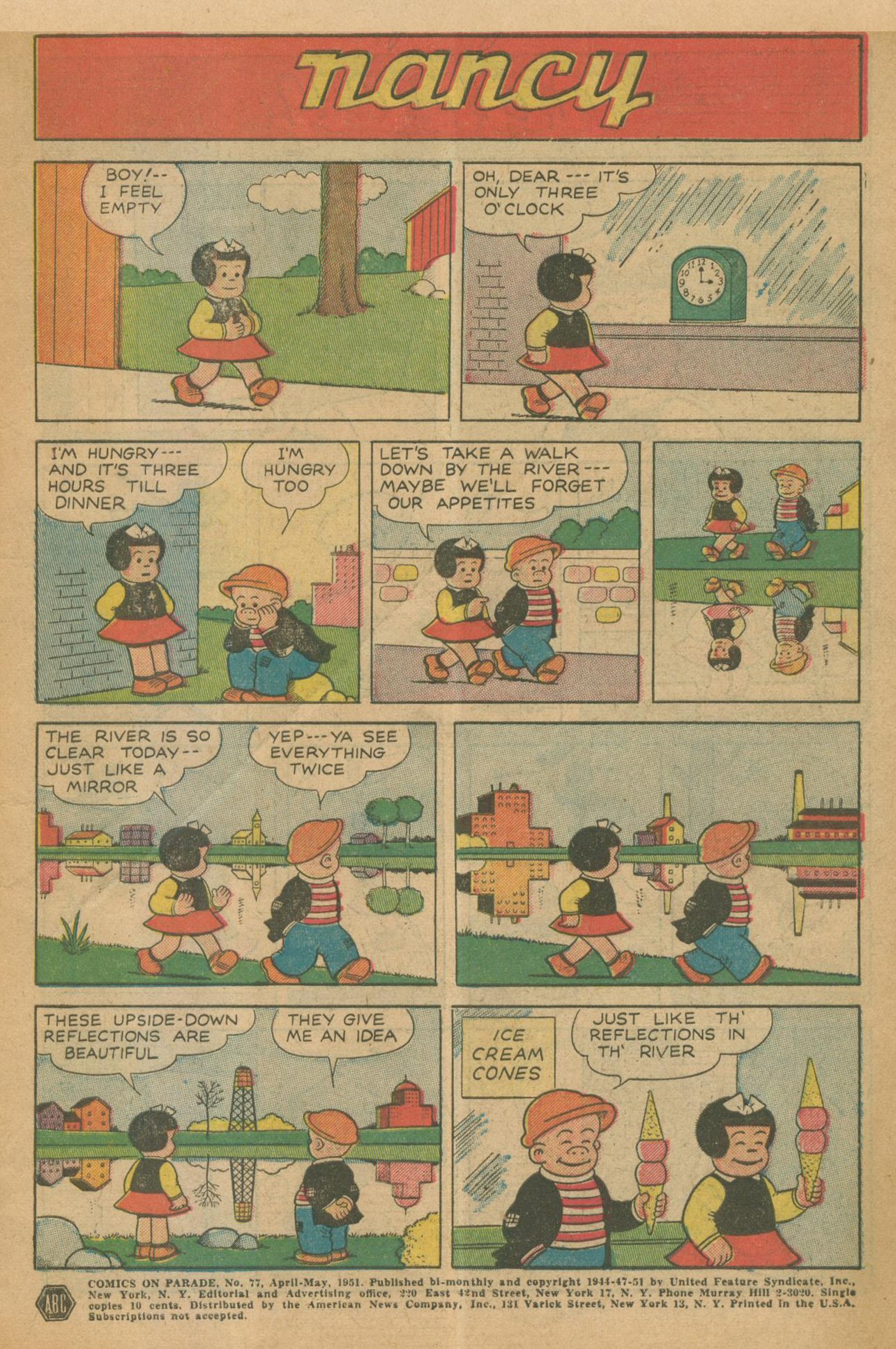 Read online Comics on Parade comic -  Issue #77 - 2
