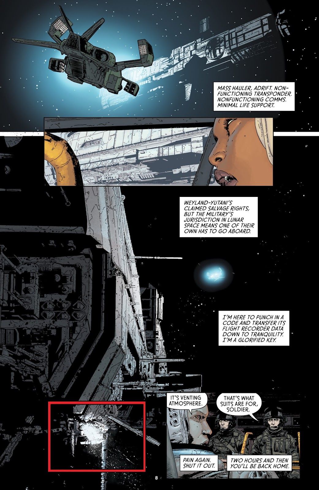 Aliens: Defiance issue TPB 1 - Page 8