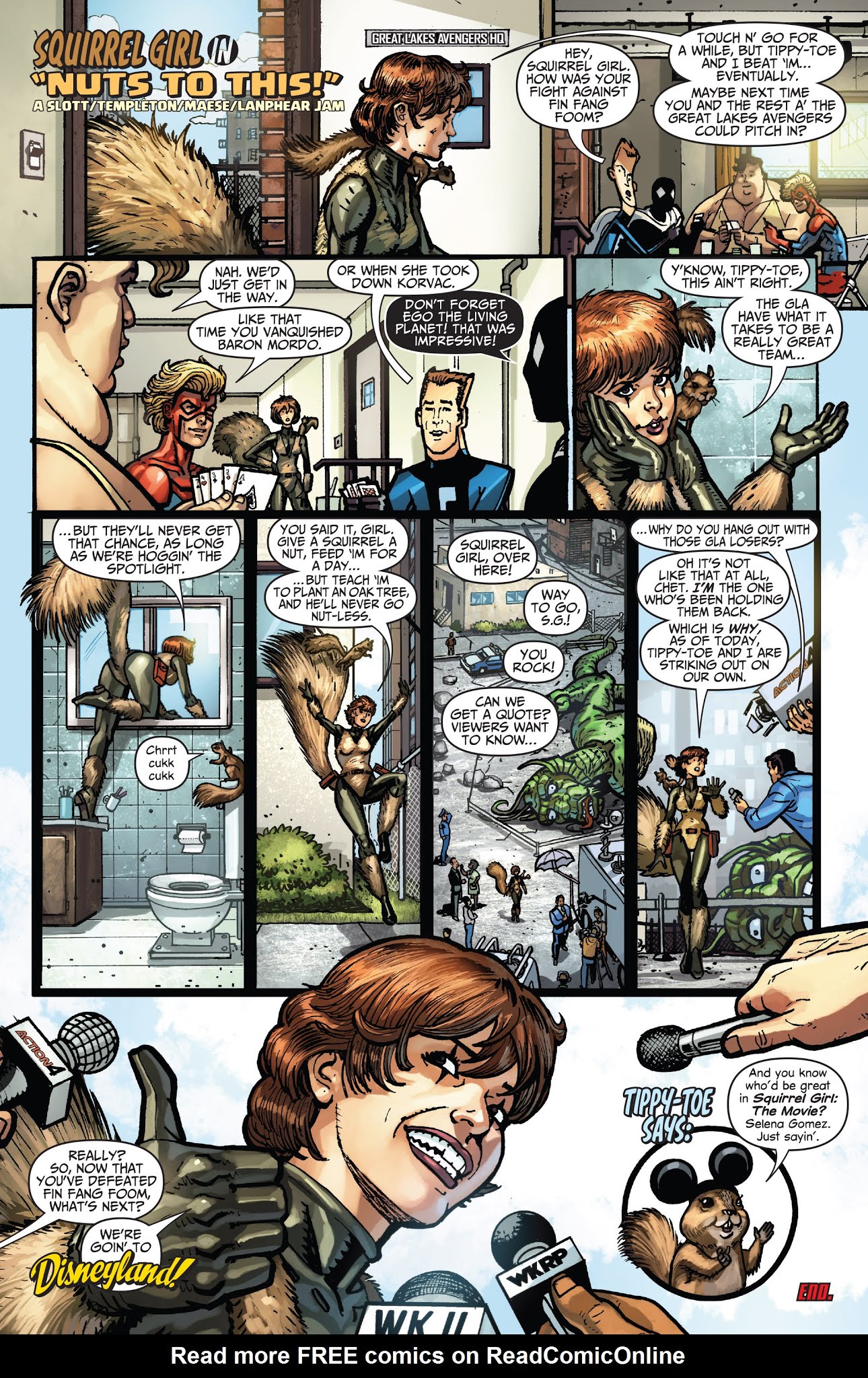 Read online The Unbeatable Squirrel Girl & The Great Lakes Avengers comic -  Issue # TPB (Part 3) - 55