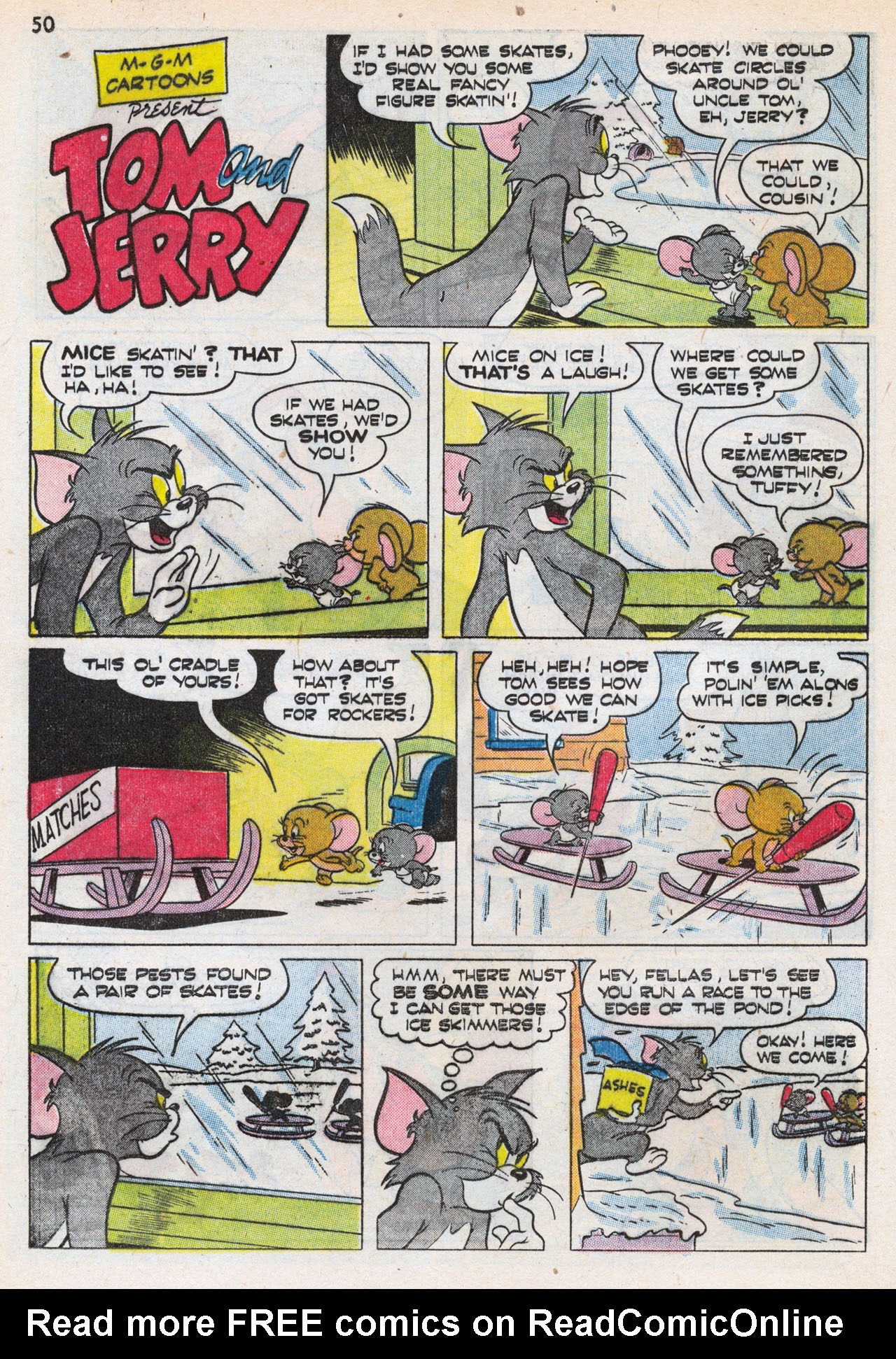 Read online M.G.M.'s Tom and Jerry's Winter Fun comic -  Issue #3 - 53