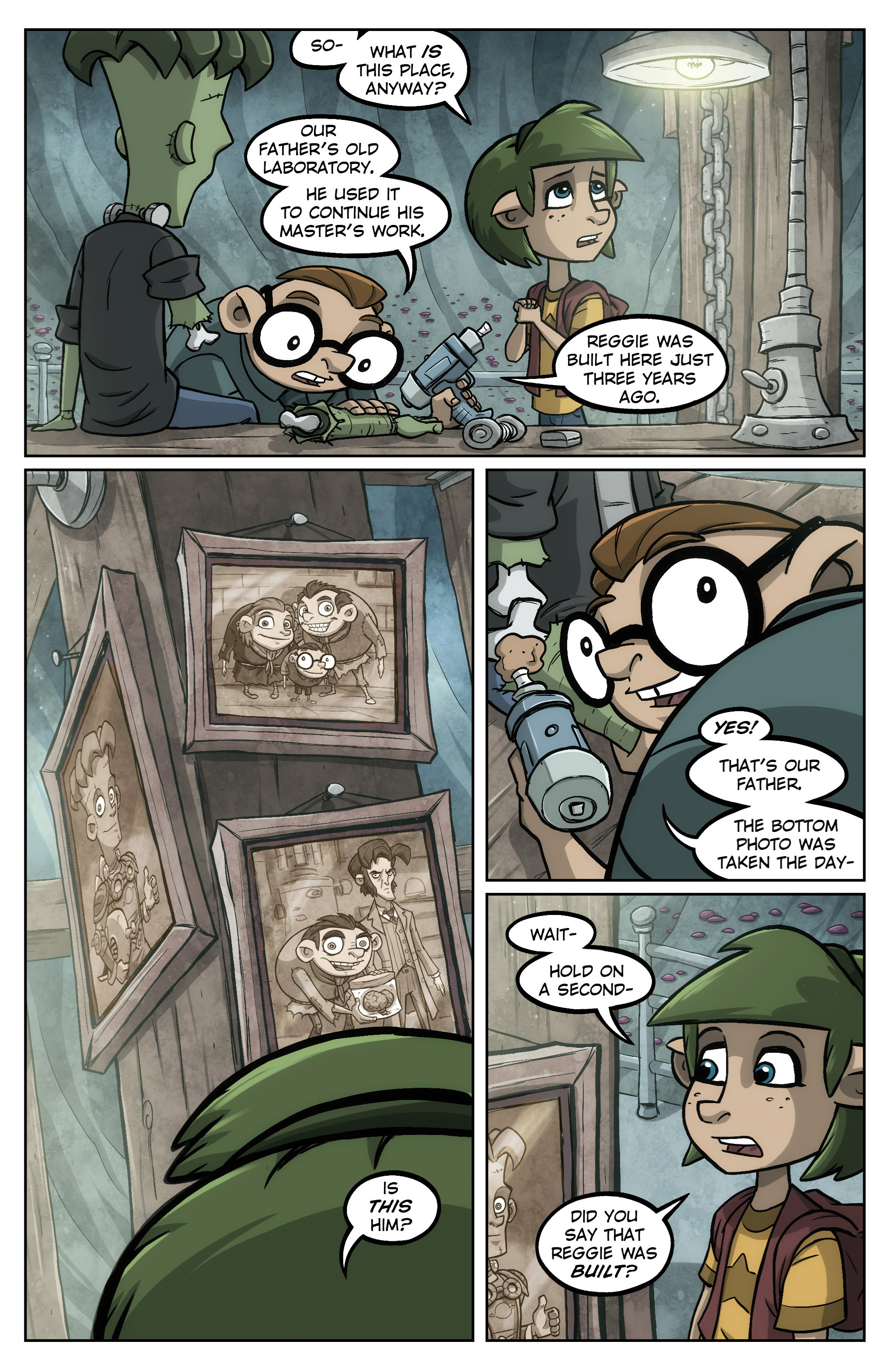 Read online Oddly Normal (2014) comic -  Issue #8 - 16