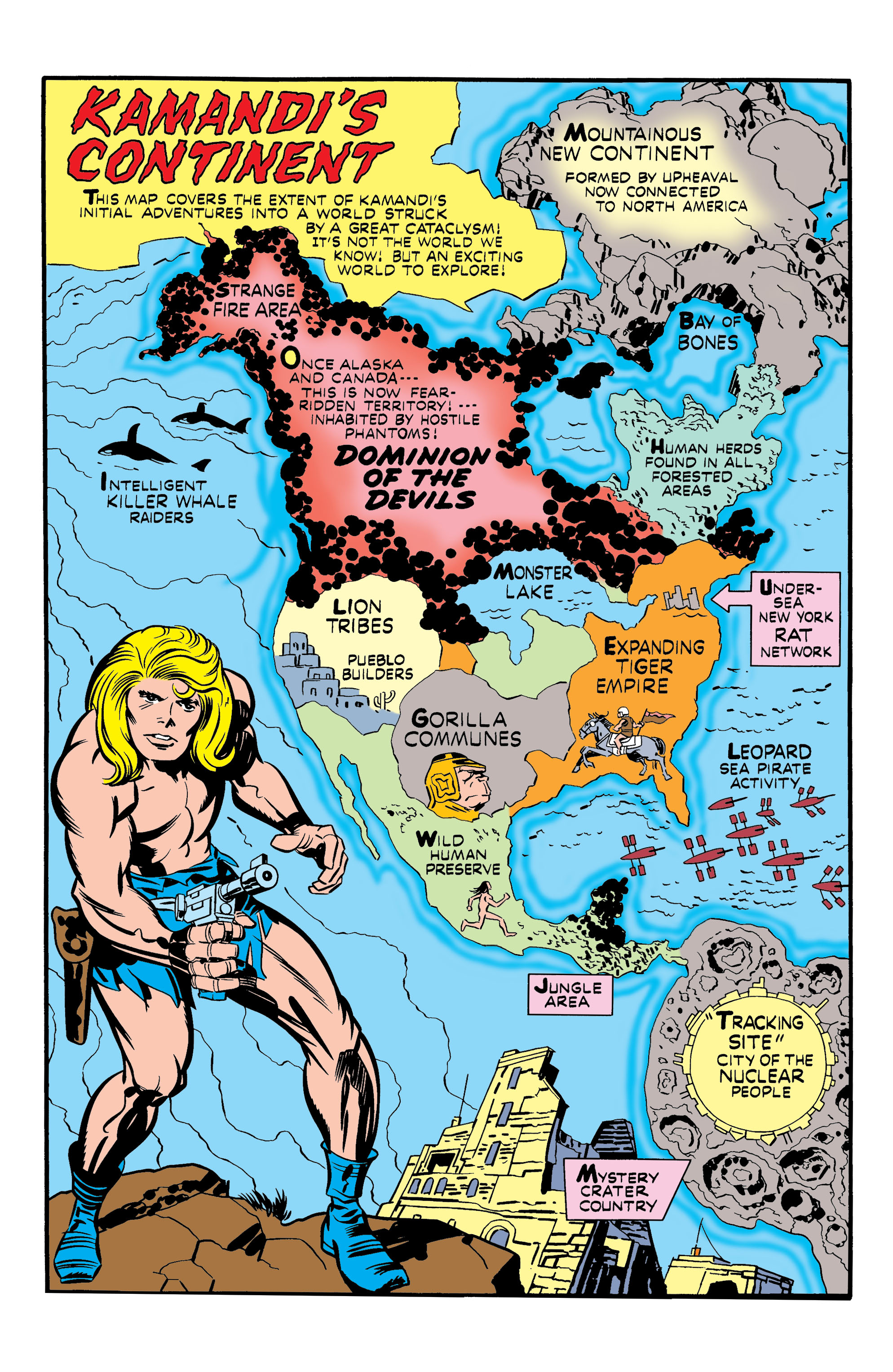 Read online Kamandi, The Last Boy On Earth comic -  Issue #1 - 23
