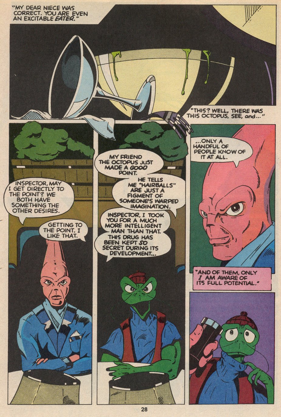 Read online Fish Police comic -  Issue #1 - 22