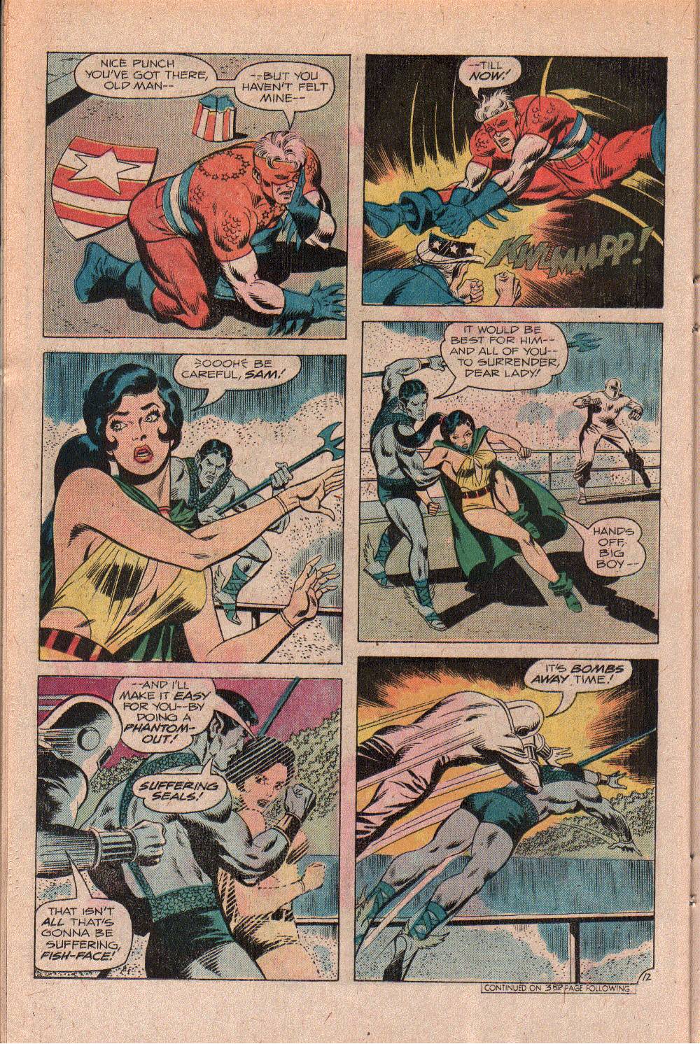 Read online Freedom Fighters (1976) comic -  Issue #8 - 22