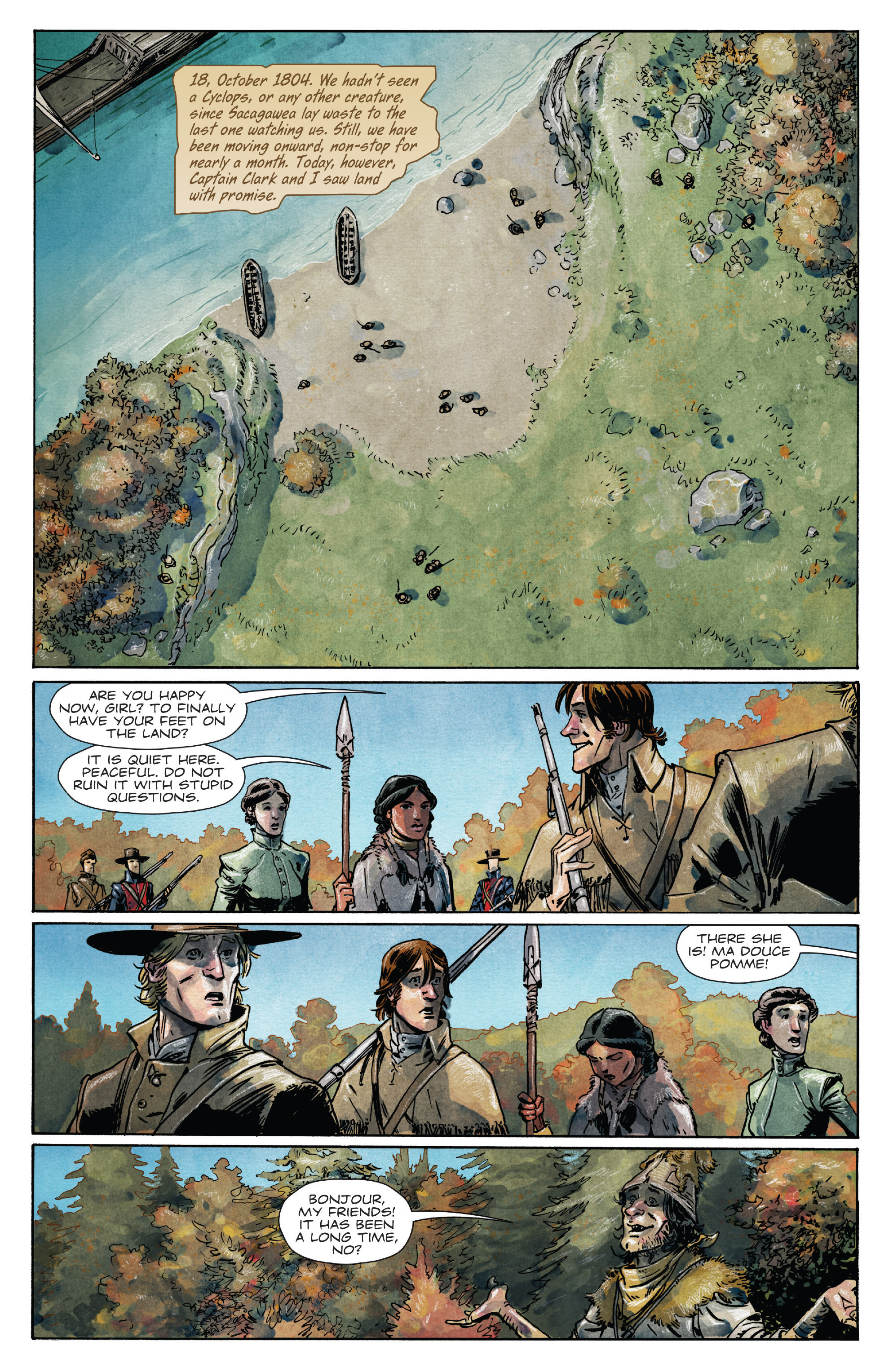 Read online Manifest Destiny comic -  Issue #22 - 20