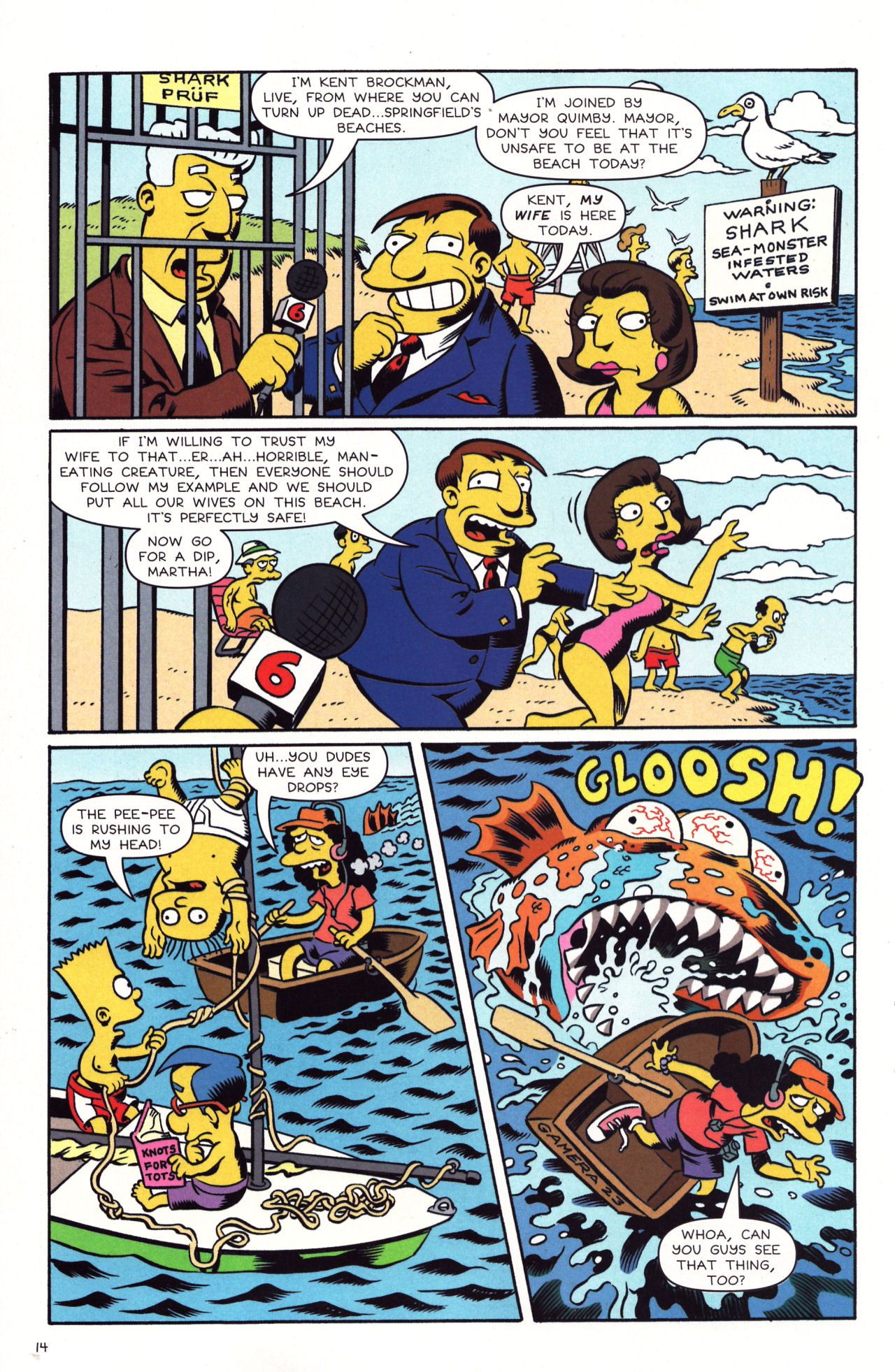 Read online Treehouse of Horror comic -  Issue #13 - 16