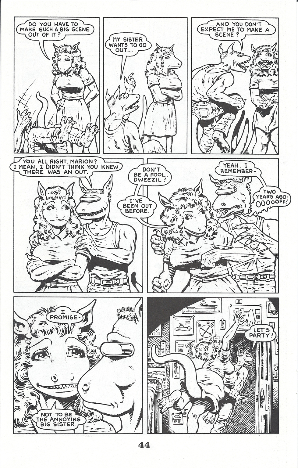 Read online Critters comic -  Issue #23 - 48