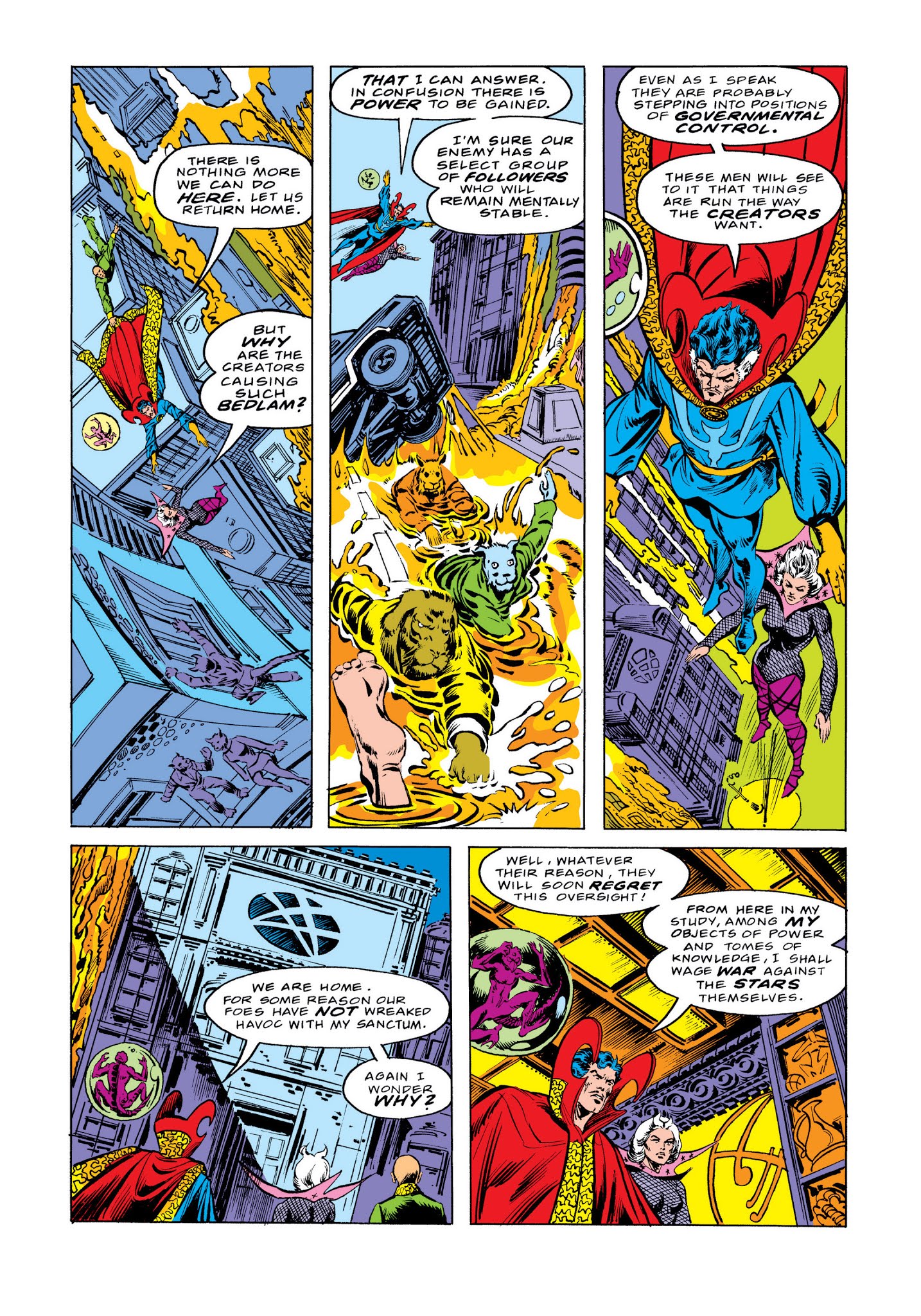 Read online Marvel Masterworks: Doctor Strange comic -  Issue # TPB 7 (Part 1) - 55