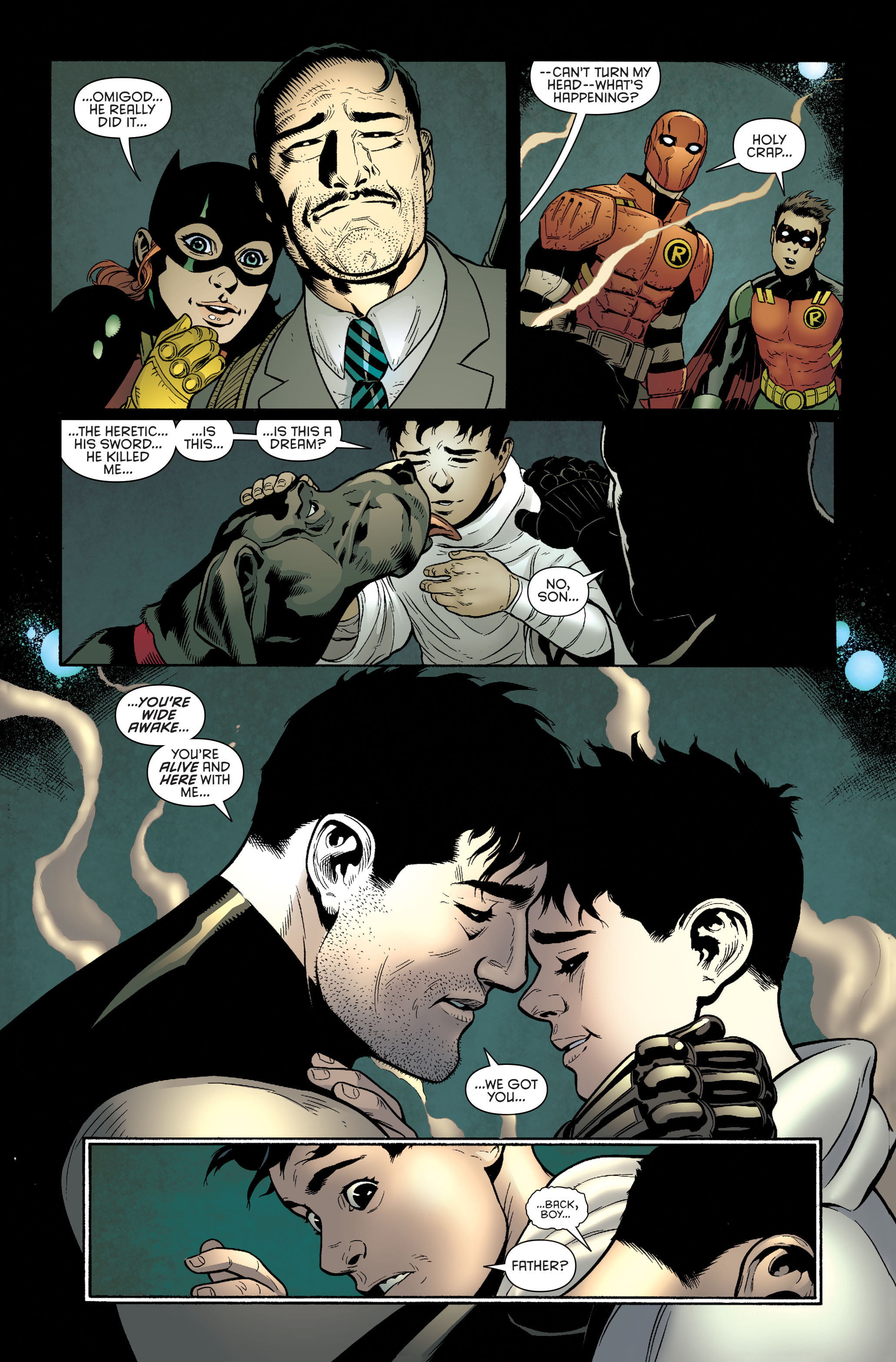 Read online Batman and Robin by Peter J. Tomasi and Patrick Gleason Omnibus comic -  Issue # TPB (Part 11) - 32