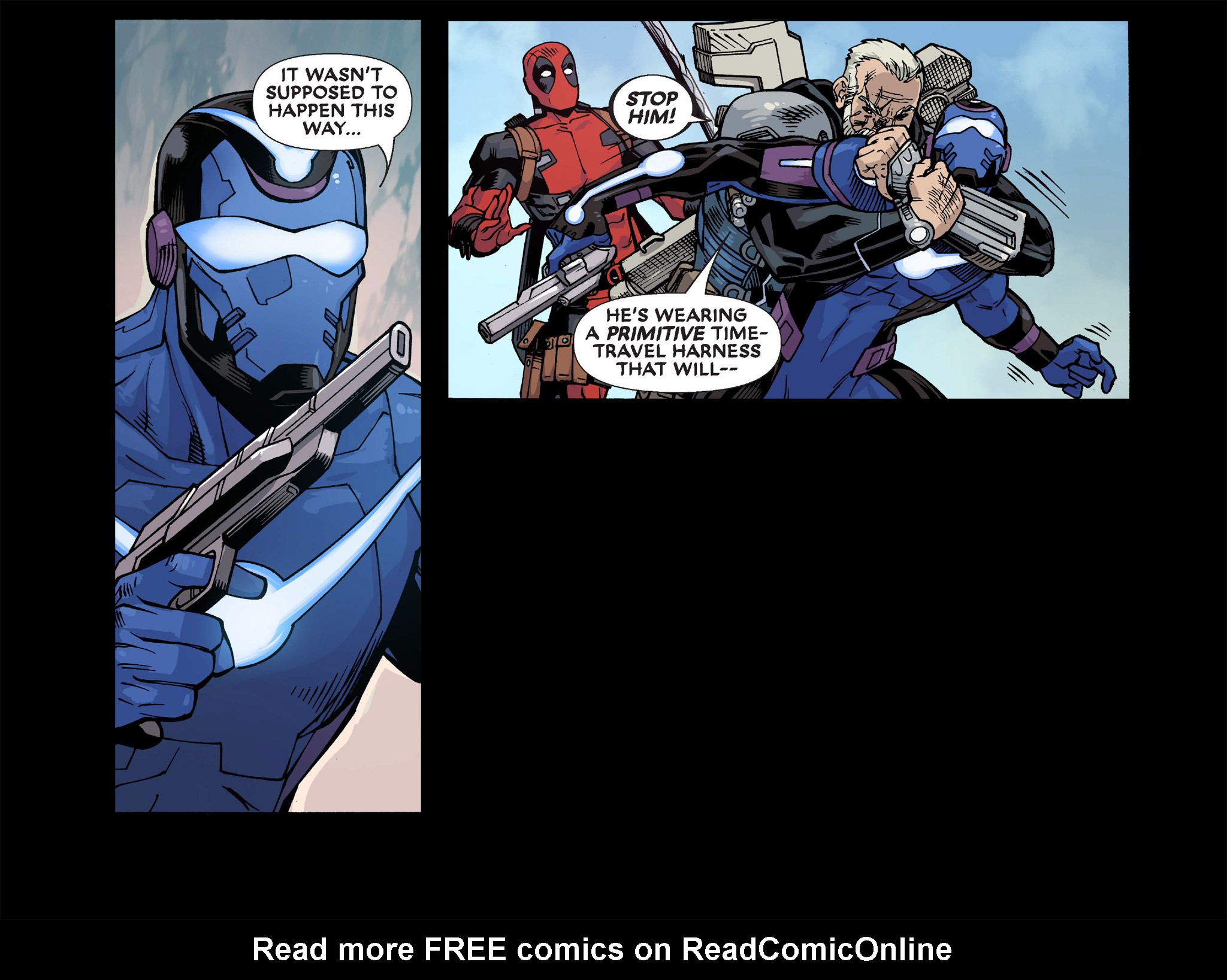 Read online Deadpool & Cable: Split Second Infinite Comic comic -  Issue #3 - 11