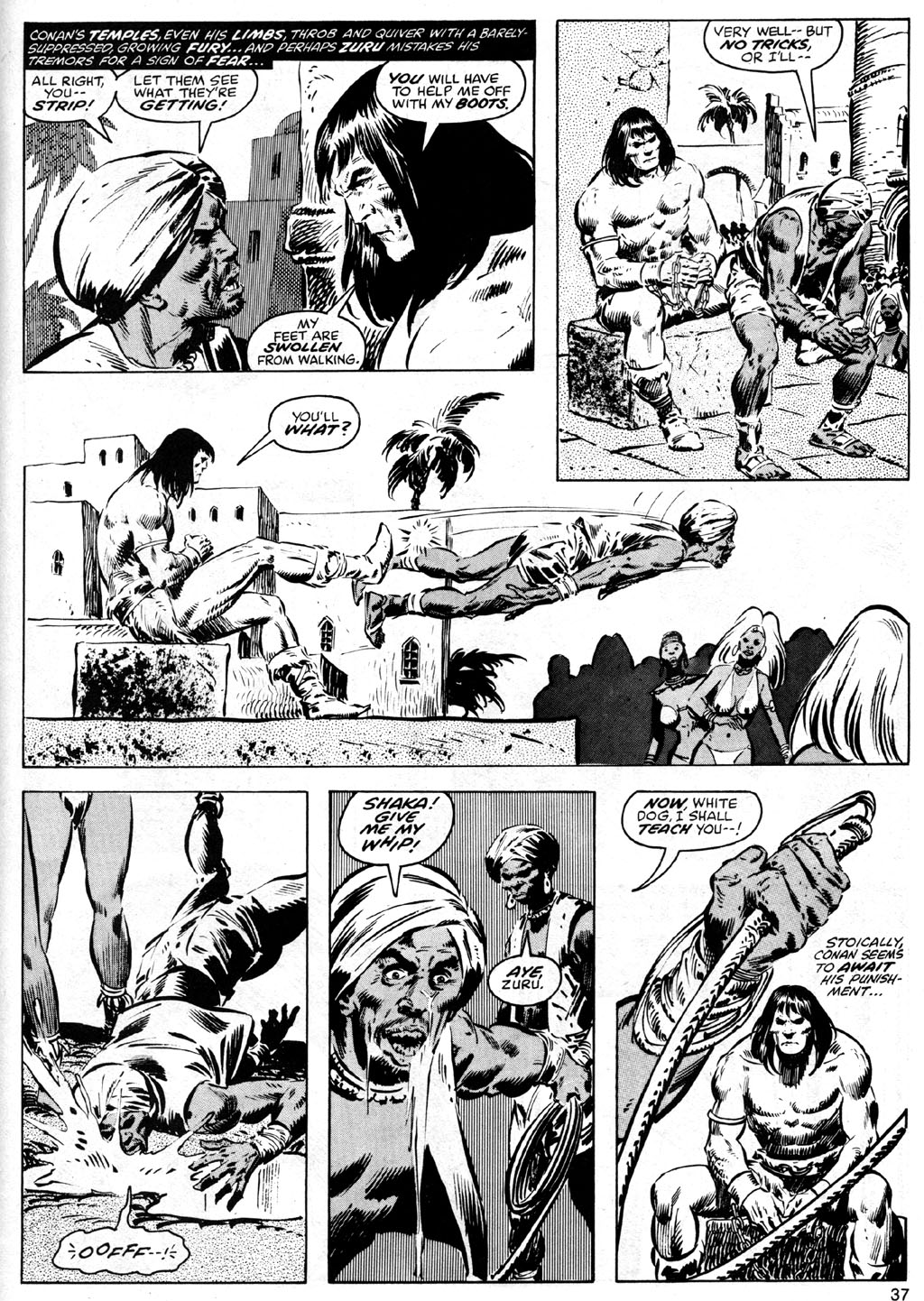 Read online The Savage Sword Of Conan comic -  Issue #41 - 37