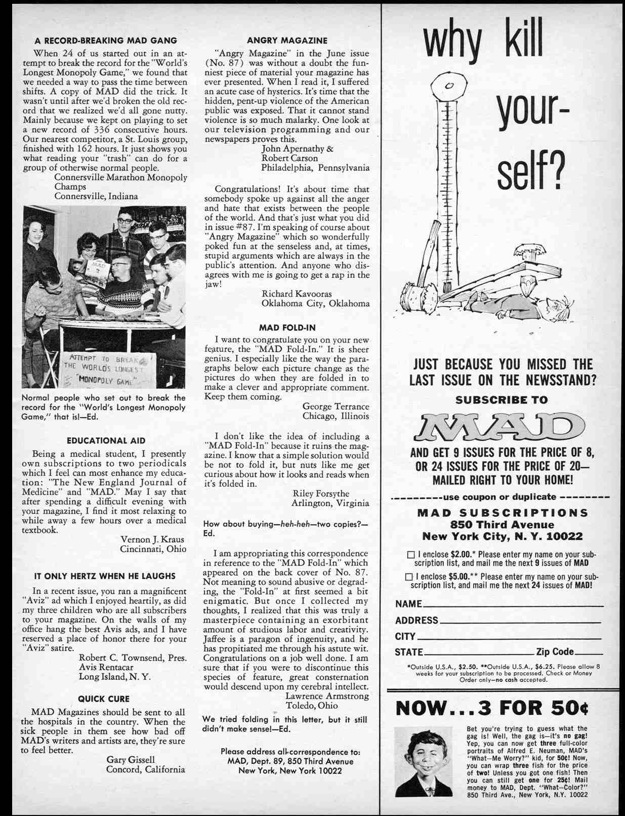 Read online MAD comic -  Issue #89 - 5