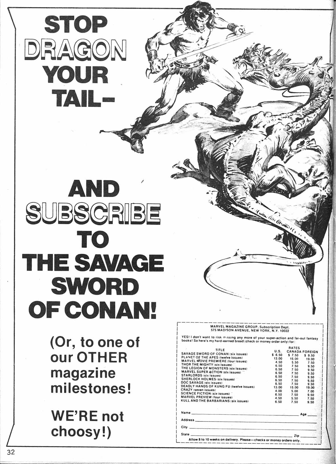 The Savage Sword Of Conan Issue #8 #9 - English 30