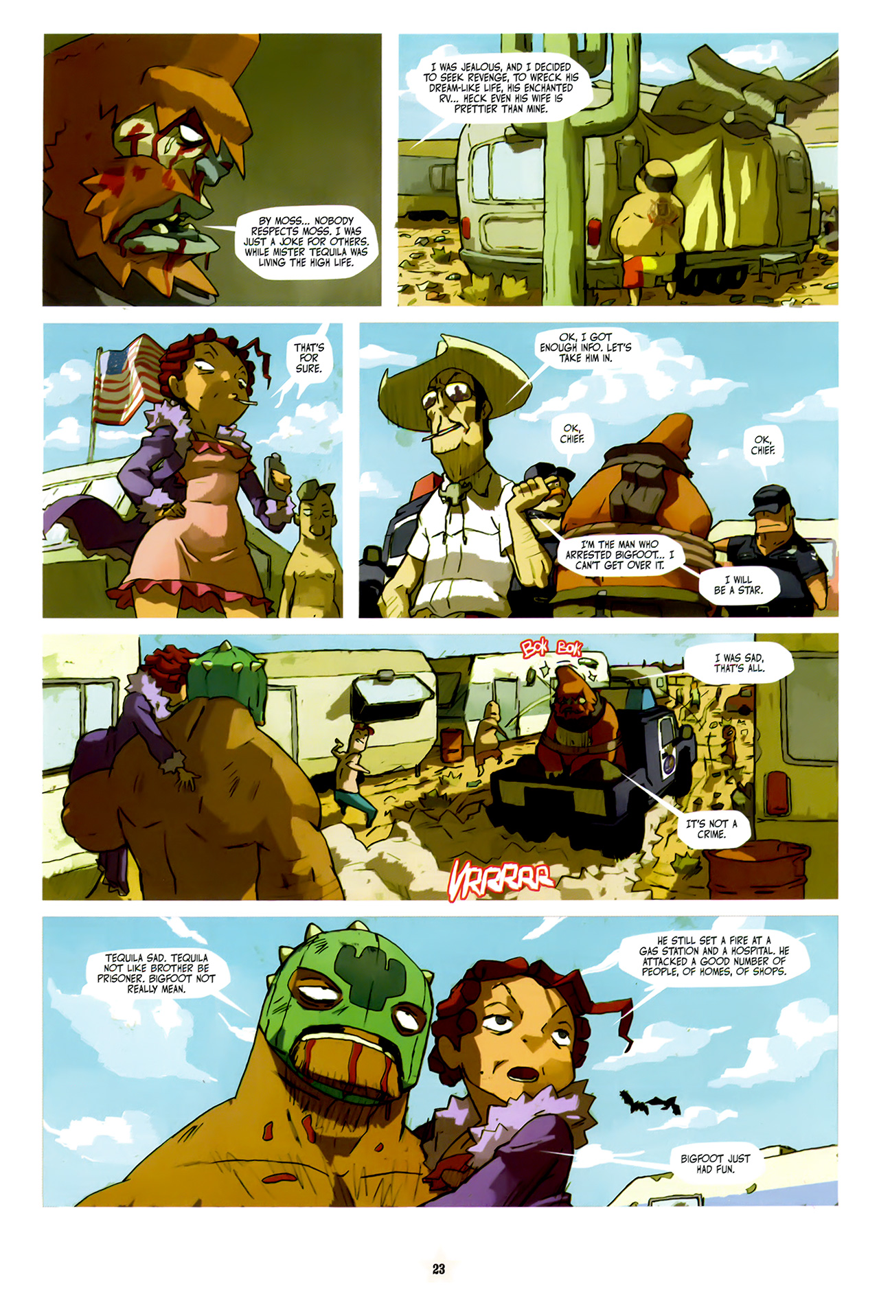 Read online Lucha Libre comic -  Issue #5 - 25