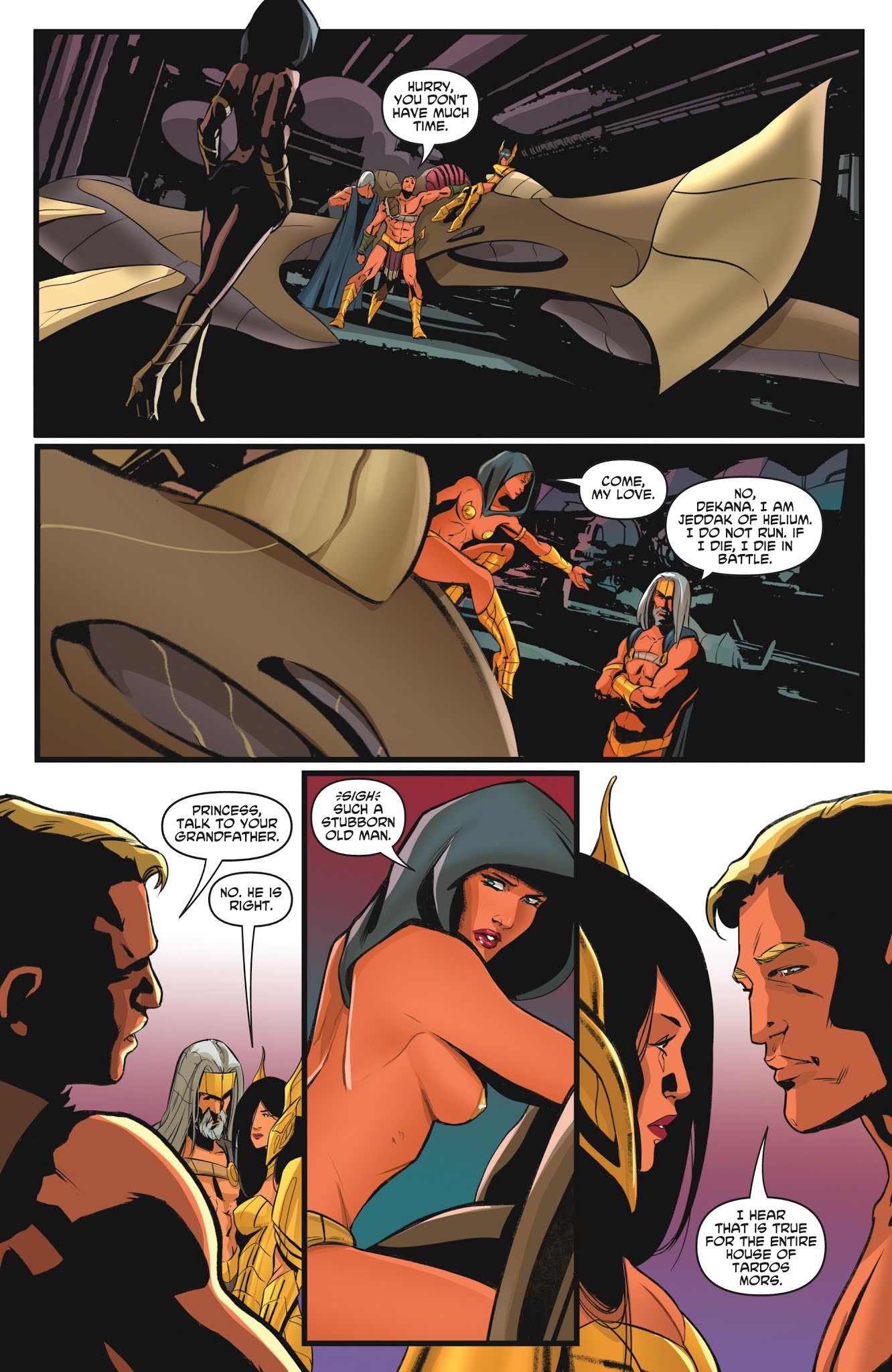 Read online Dejah Thoris, Volume 2 comic -  Issue #8 - 9
