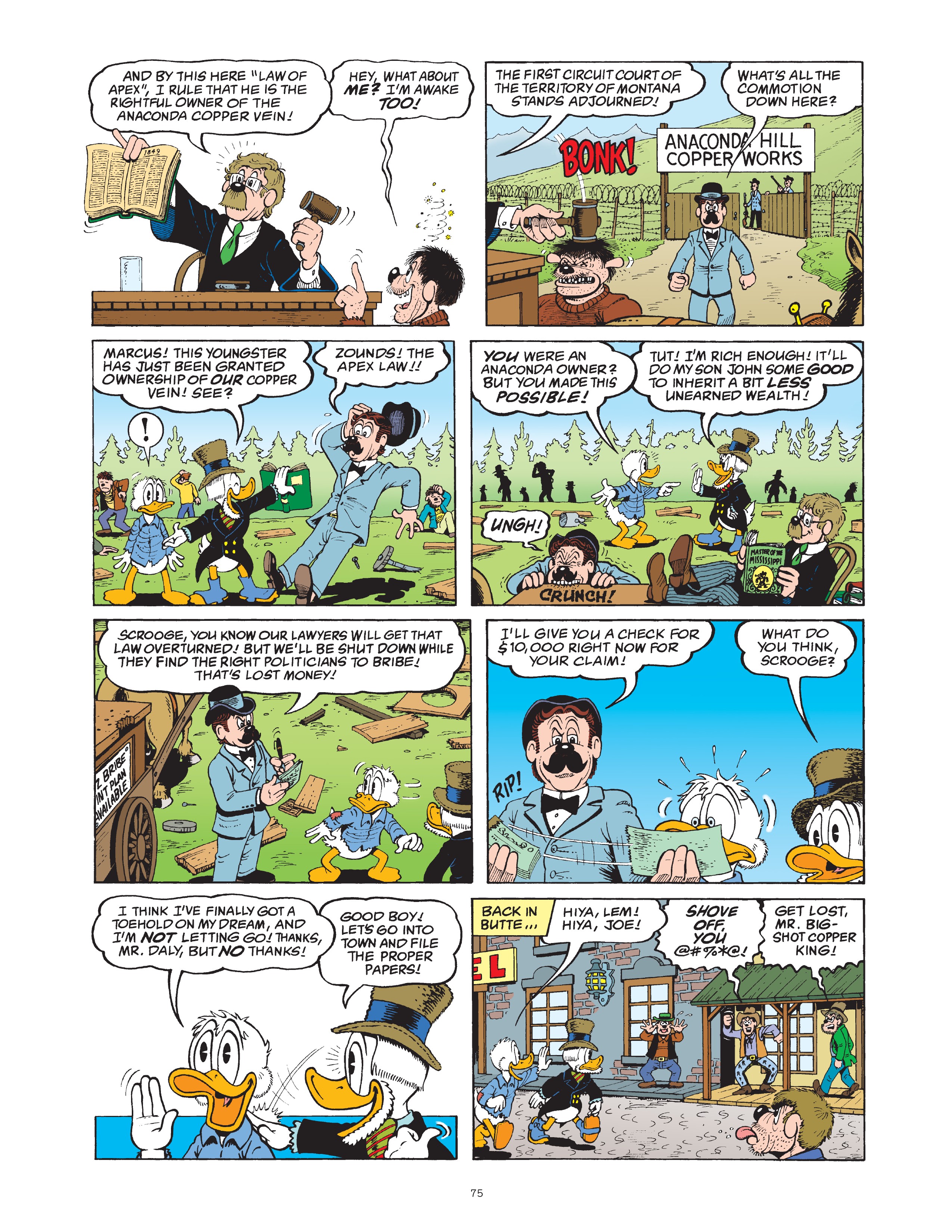Read online The Complete Life and Times of Scrooge McDuck comic -  Issue # TPB 1 (Part 1) - 79