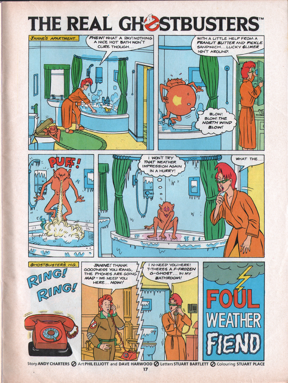 Read online The Real Ghostbusters comic -  Issue #32 - 17