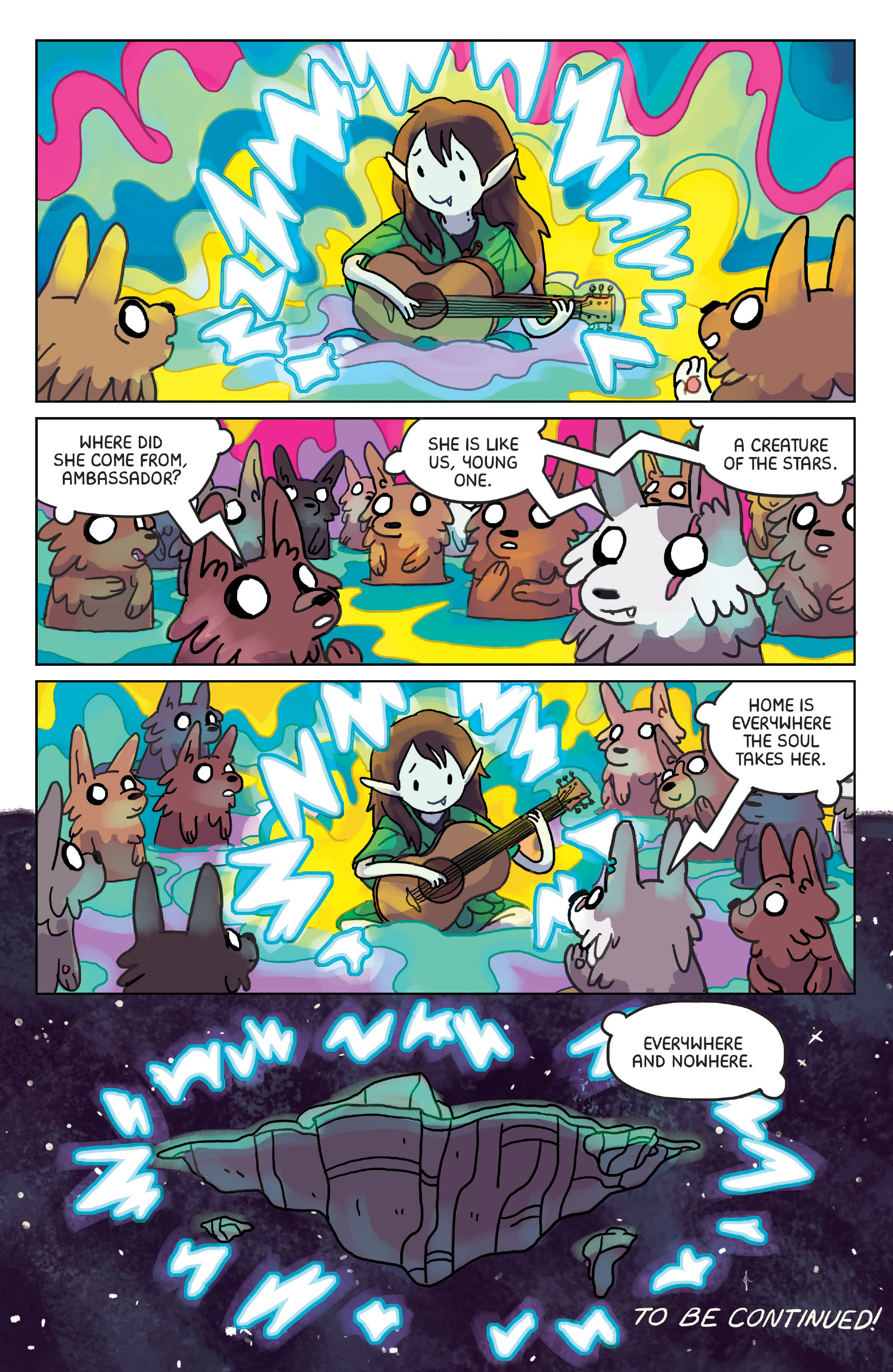 Read online Adventure Time: Marceline Gone Adrift comic -  Issue #4 - 24