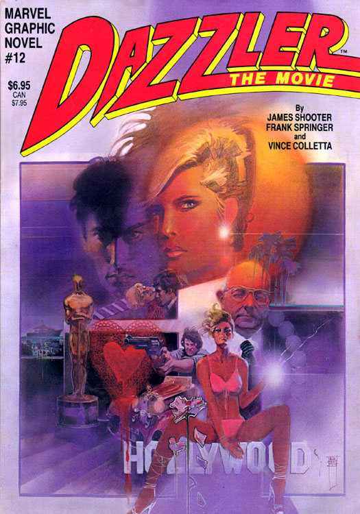 Read online Marvel Graphic Novel comic -  Issue #12 - Dazzler - The Movie - 1