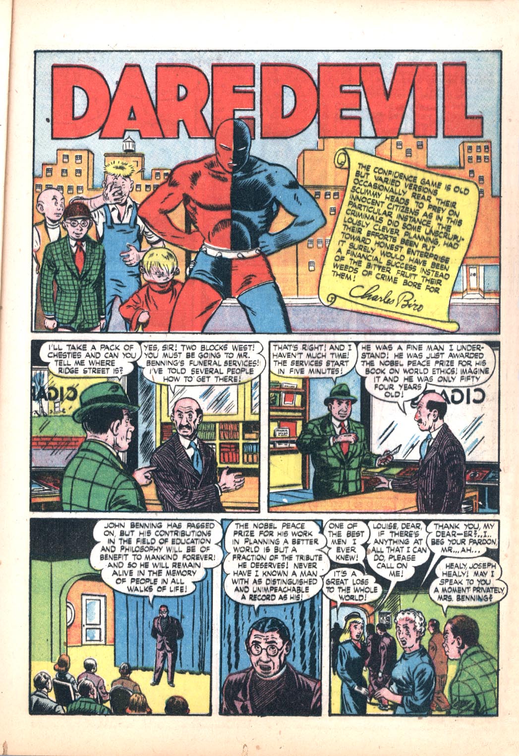 Read online Daredevil (1941) comic -  Issue #37 - 23