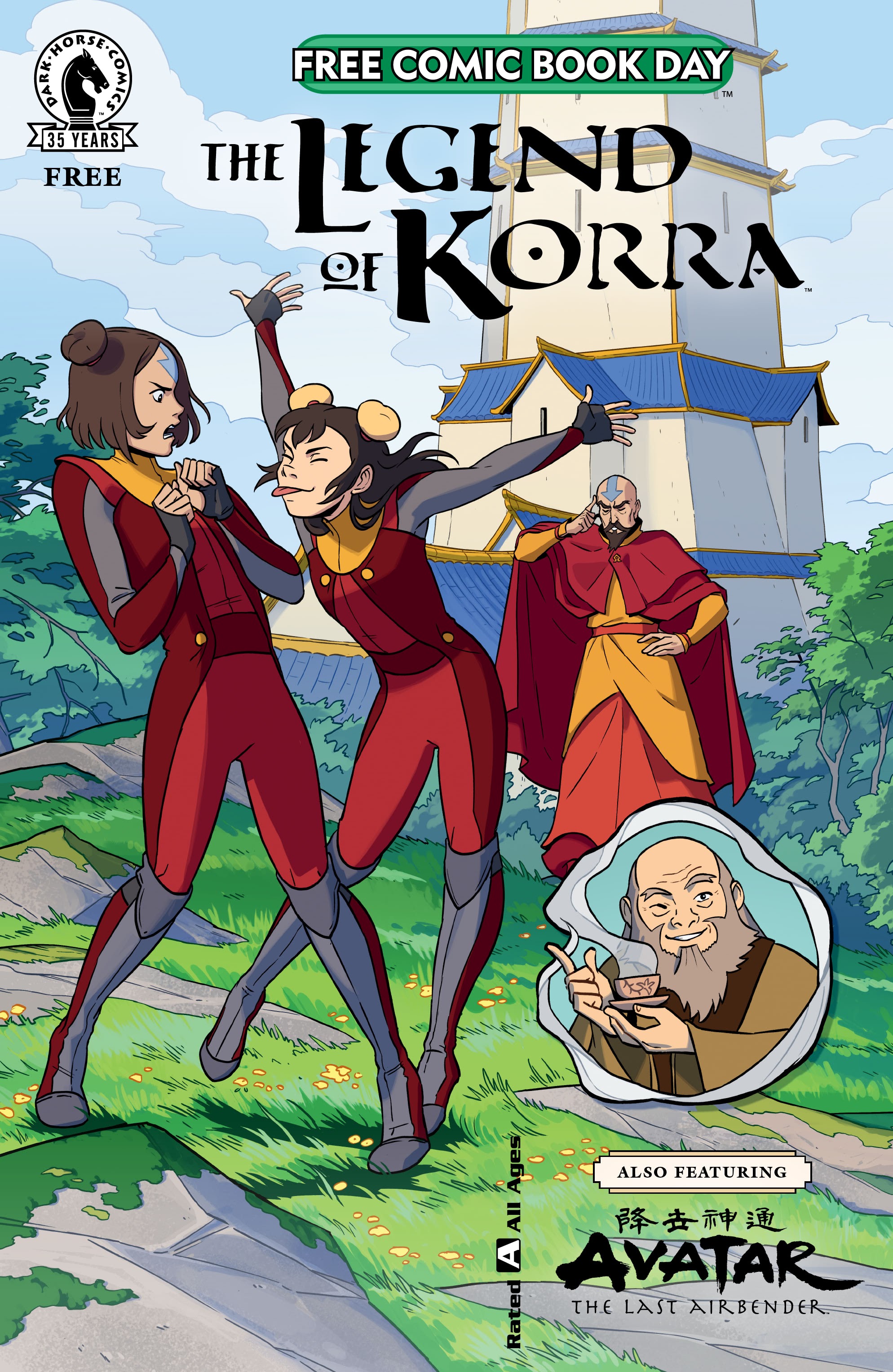 Read online Free Comic Book Day 2021 comic -  Issue # Avatar - The Last Airbender - The Legend of Korra - 1