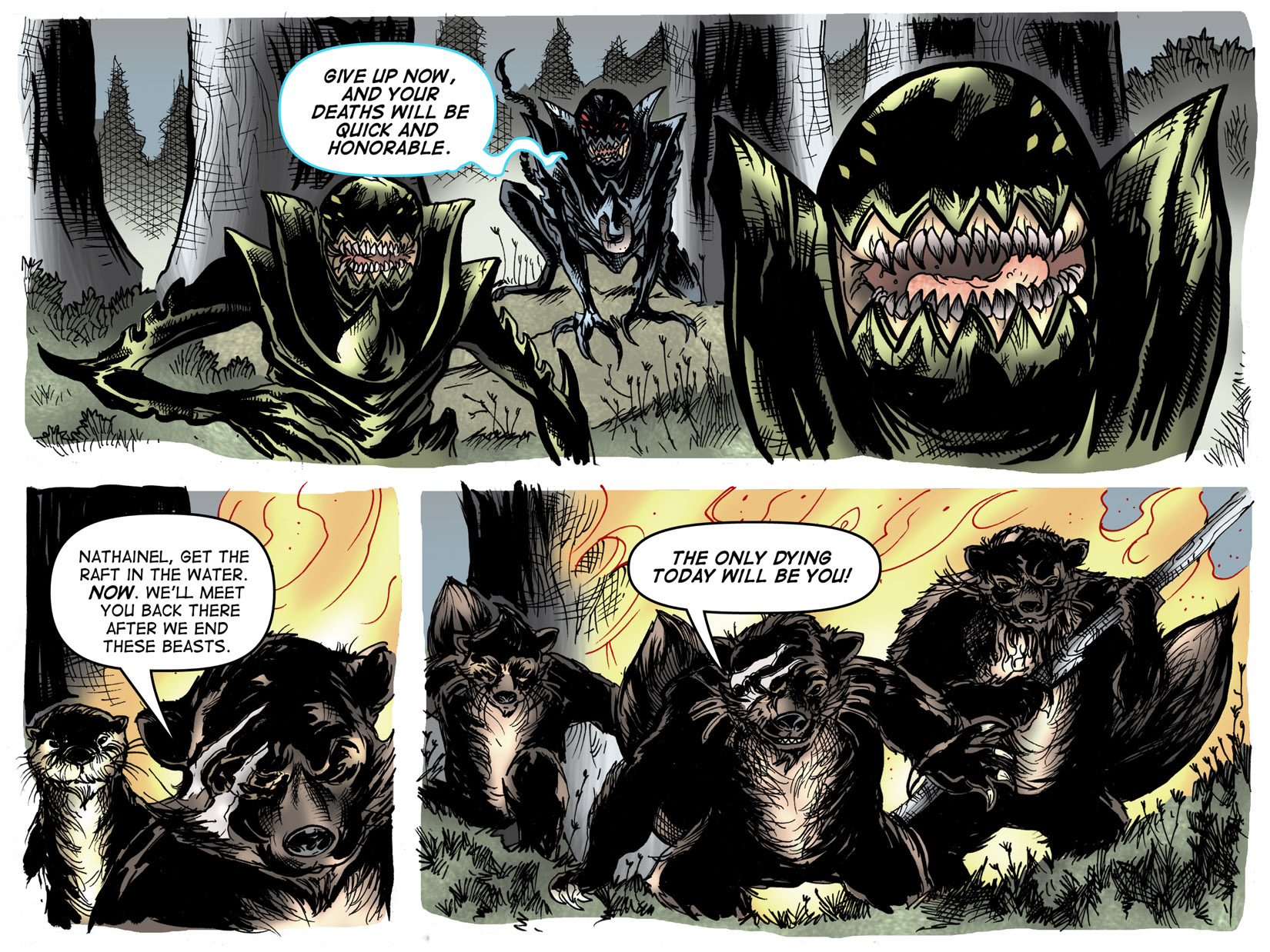 Read online War of the Woods: Season One comic -  Issue #6 - 15