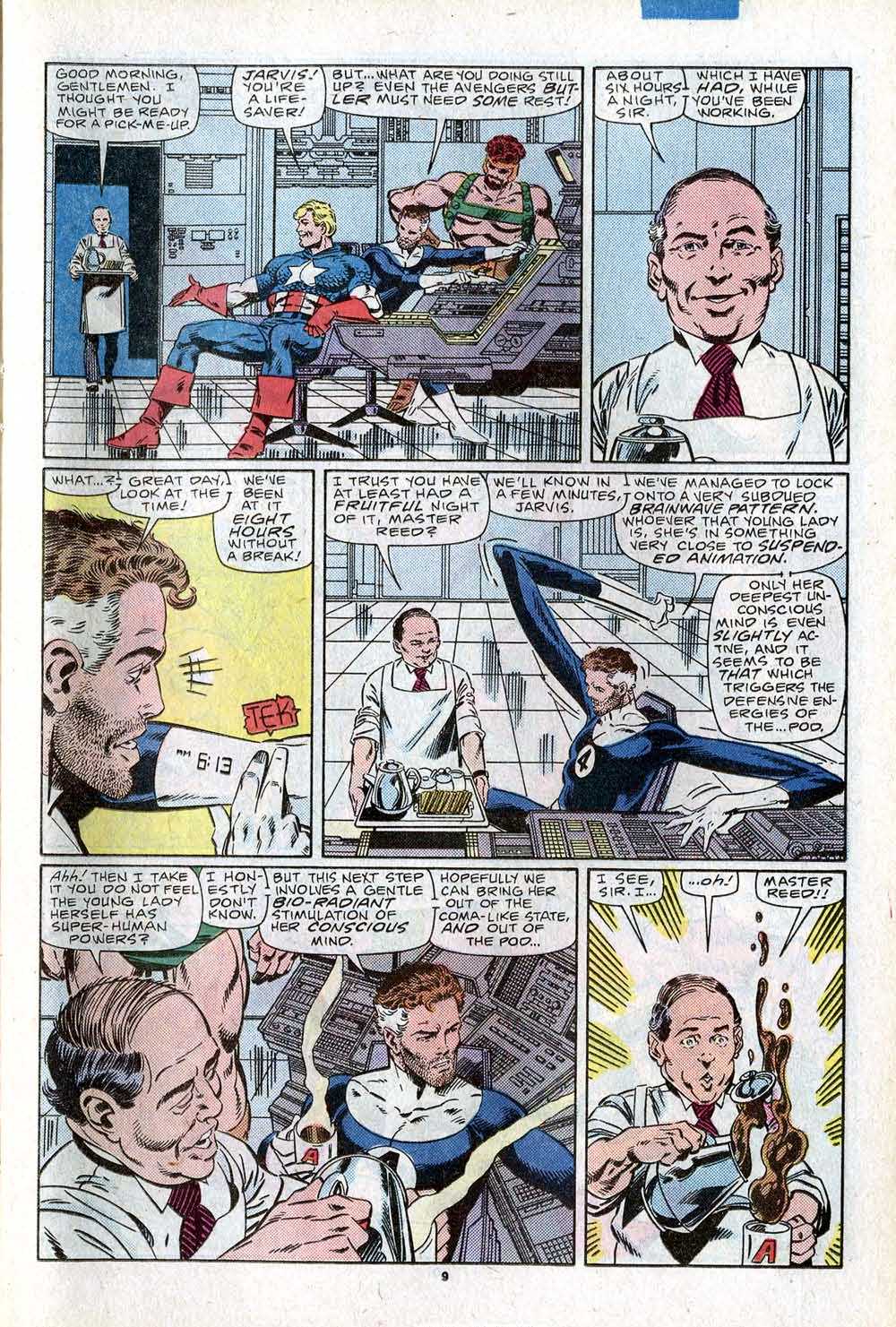 Read online The Avengers (1963) comic -  Issue #263b - 11