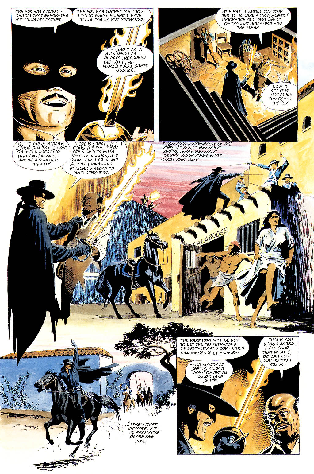 Read online Dracula Versus Zorro comic -  Issue #1 - 9