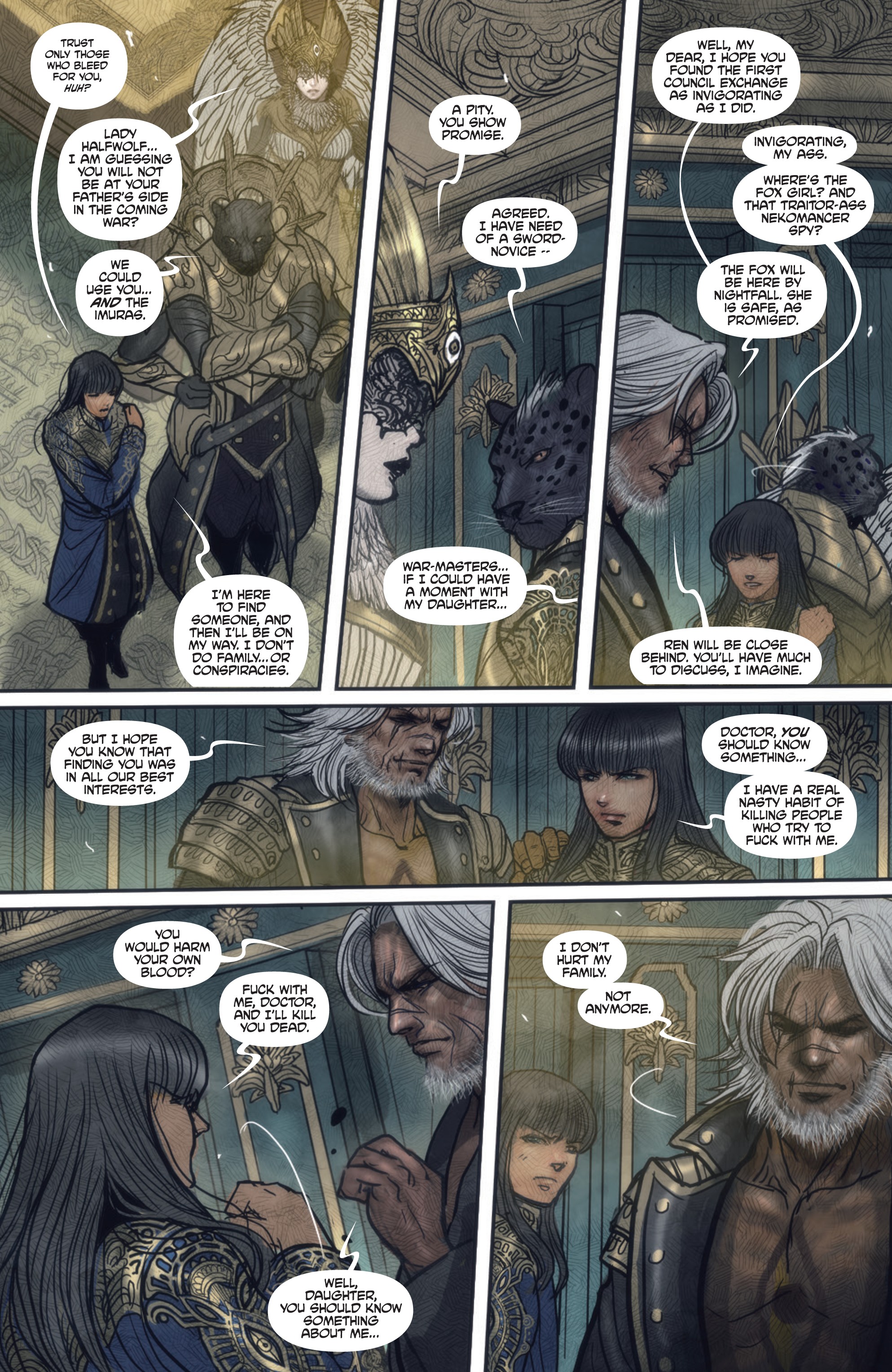 Read online Monstress comic -  Issue #22 - 18