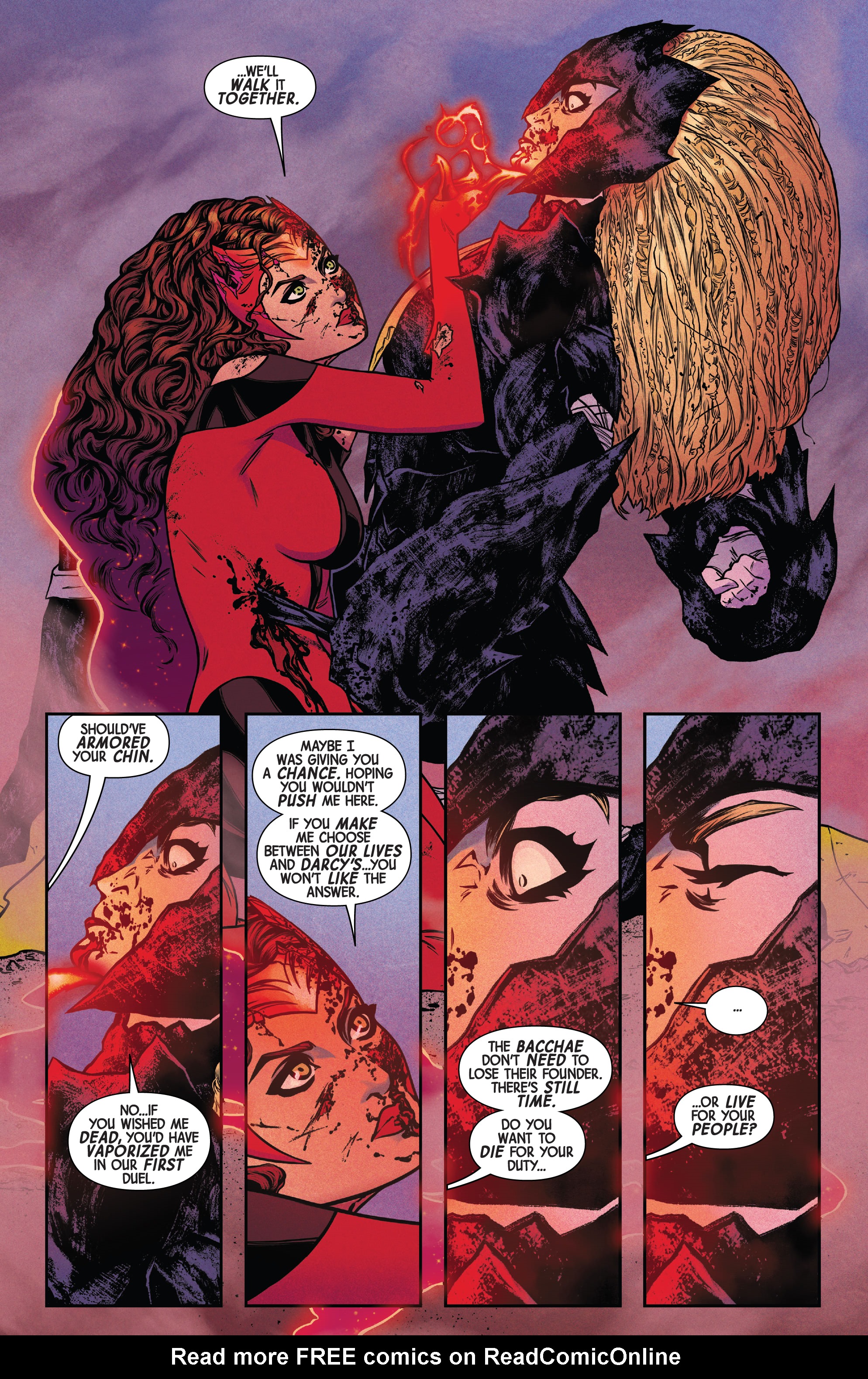 Read online Scarlet Witch (2023) comic -  Issue #5 - 14