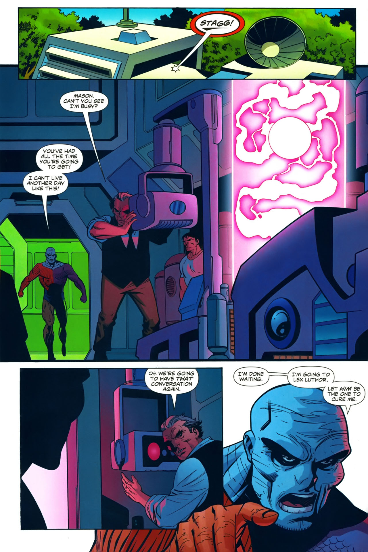 Read online Metamorpho: Year One comic -  Issue #5 - 7